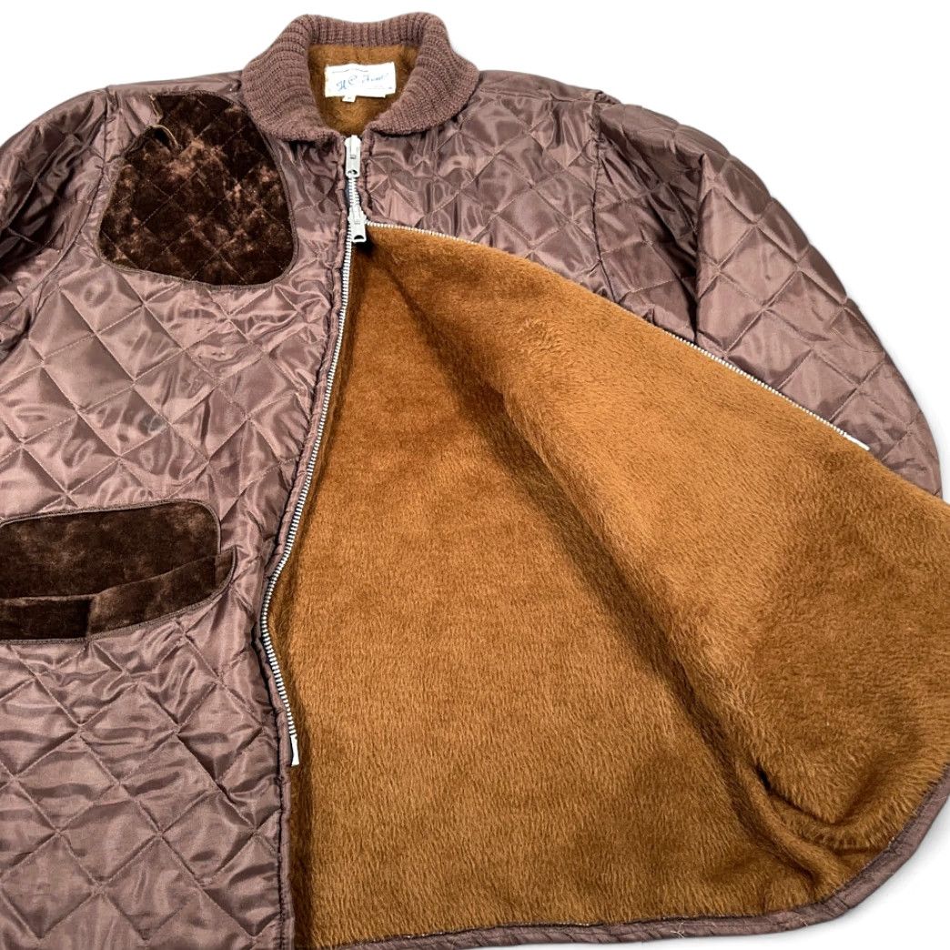 Vintage VINTAGE Hunting Coat Jacket Adult XL Brown HC Jones Talon 60s Quilted Full Zip Lined Faux Fur Insulated Workwear Mens Size US XL / EU 56 / 4 - 4 Thumbnail