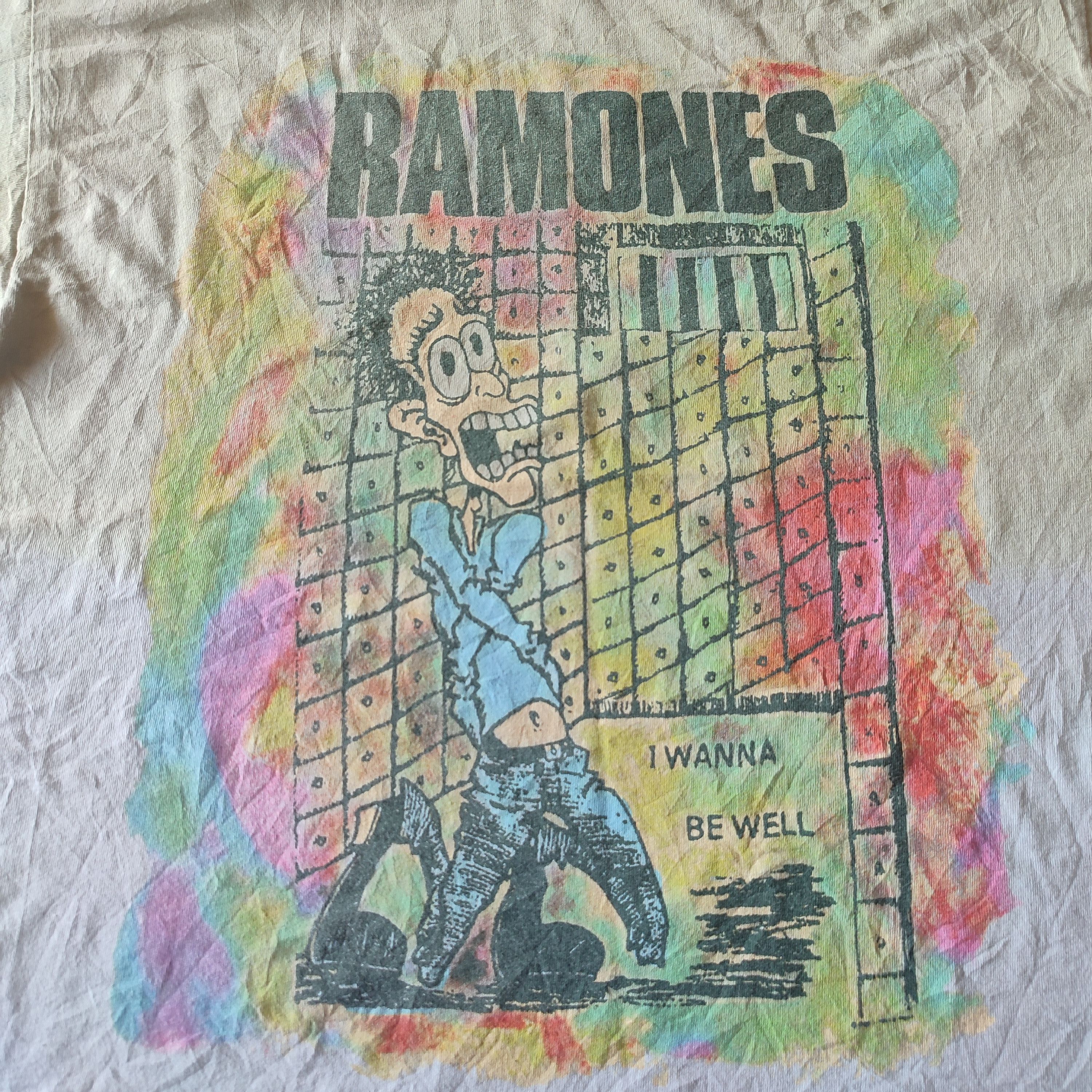 Band Tees × Vintage RAMONES T SHIRT Size US L / EU 52-54 / 3 - 3 Thumbnail