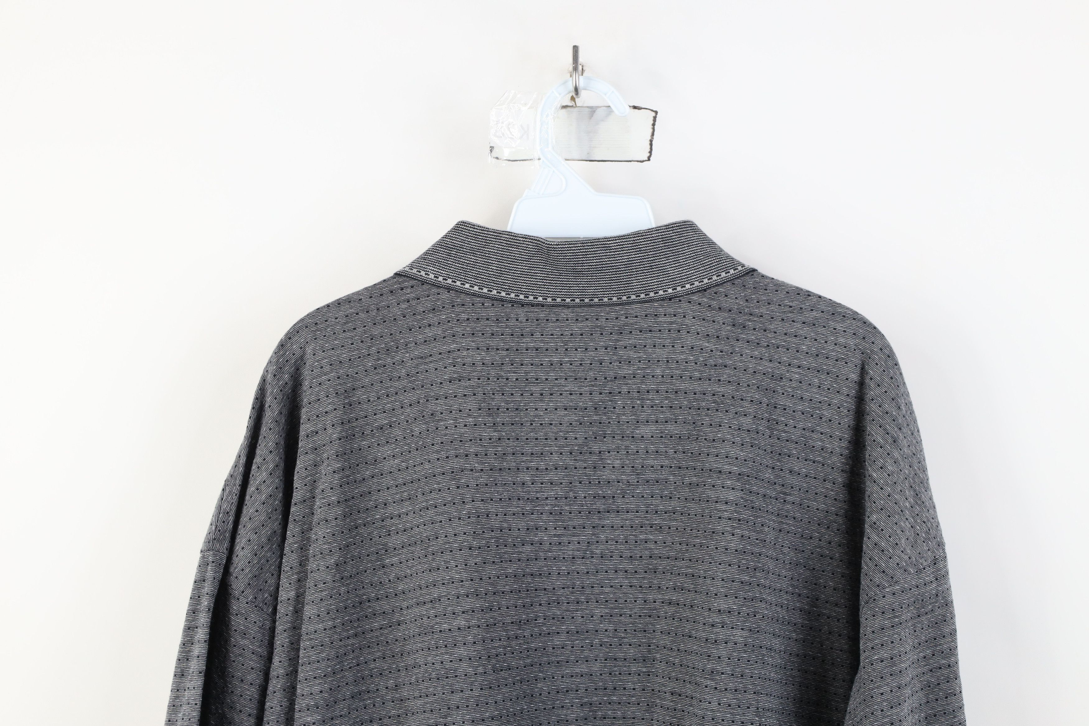 Vintage Vintage 90s Streetwear Pullover Polo Shirt Mafia Mob Size US XL / EU 56 / 4 - 10 Thumbnail