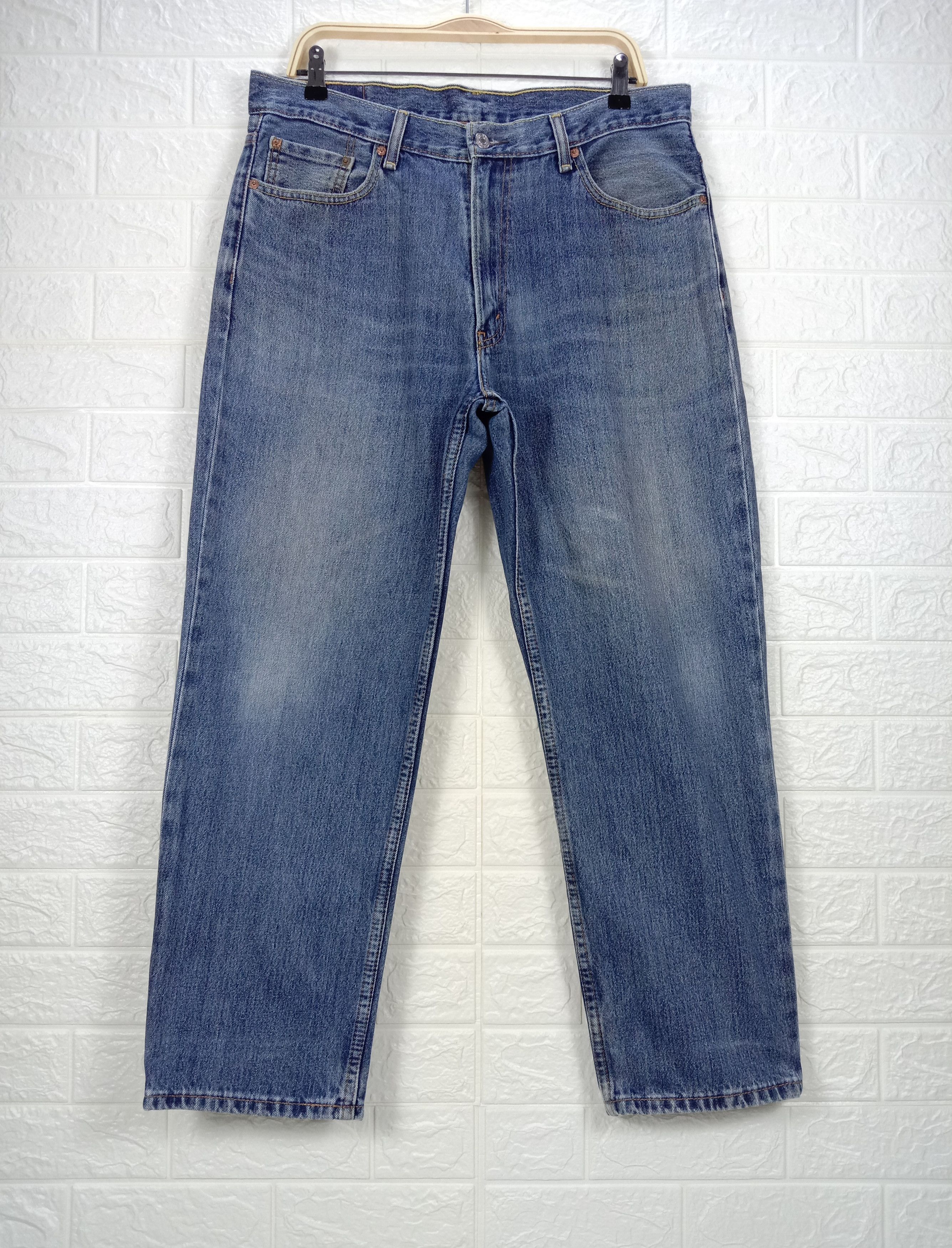 Levi's Vintage Levi's 550 Jeans Earth Tone Relaxed Fit Denim Size US 36 / EU 52 - 1 Thumbnail