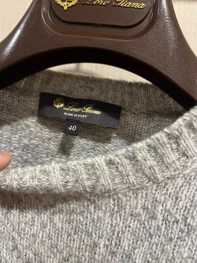 Loro Piana Loro Piana Cashmere Blended Knit Underwear Sweater Size XS / US 0-2 / IT 36-38 - 2 Thumbnail