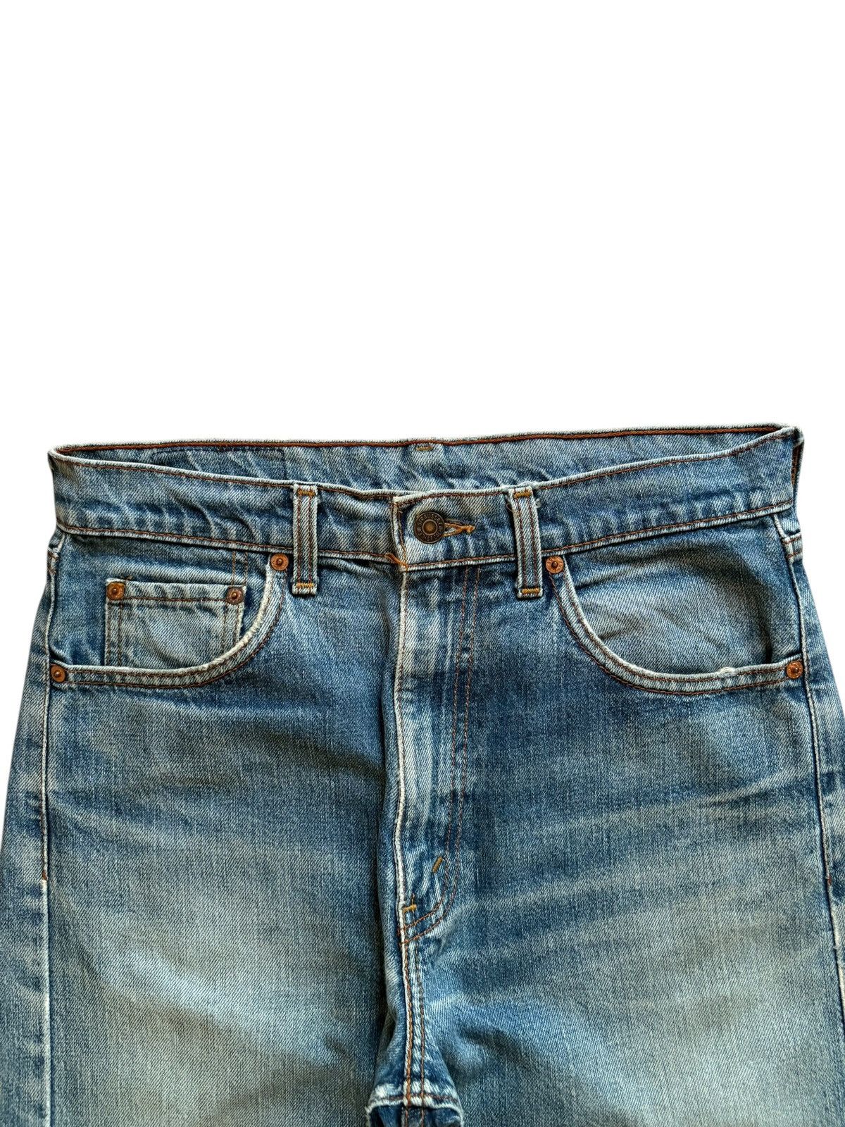 Levi's Vintage 90s Levis 509 Mud Wash Distressed Loose Jeans Size US 30 / EU 46 - 4 Thumbnail