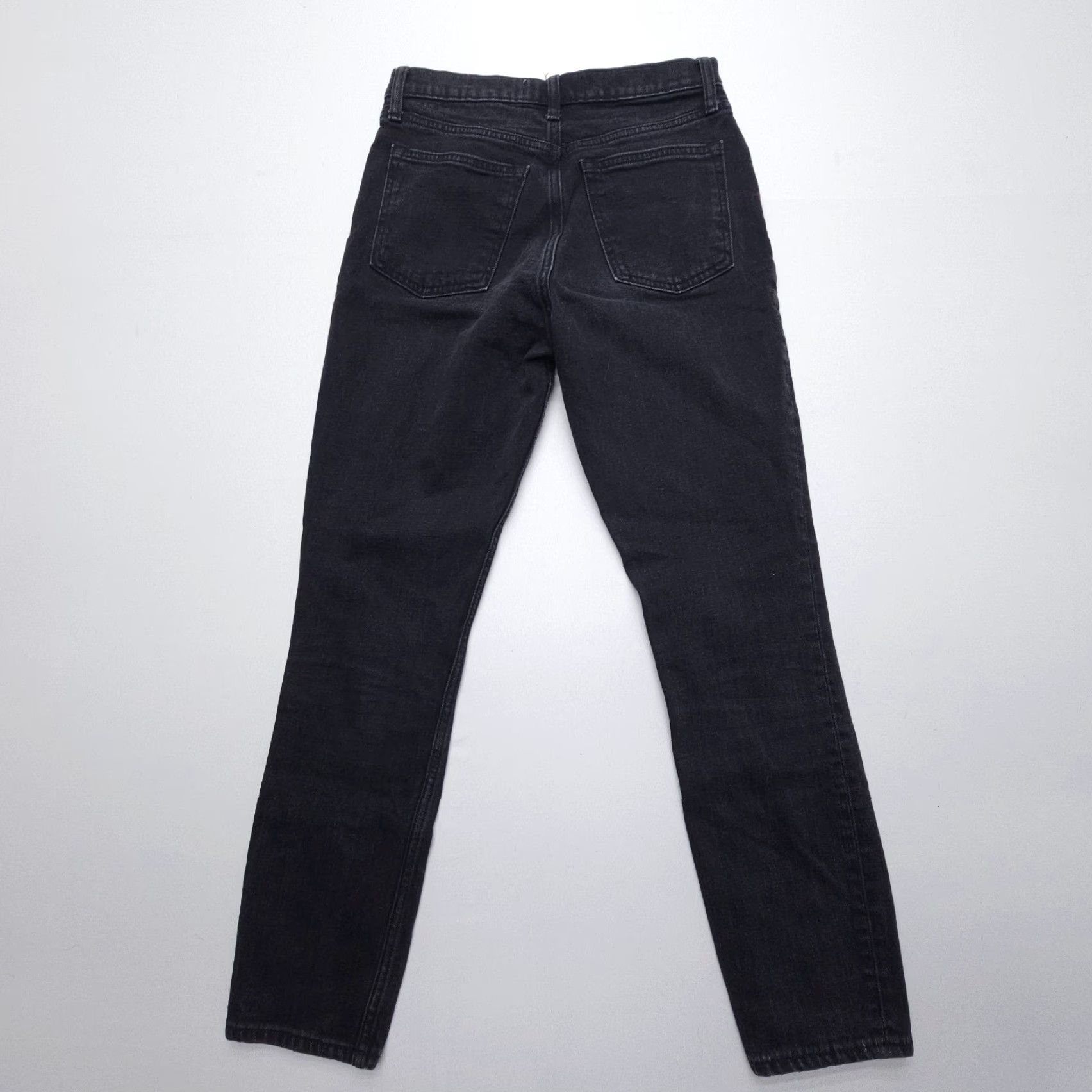 Abercrombie & Fitch Abercrombie & Fitch The Skinny High Rise Jeans Size 0 / 25 Black Dark Wash 26"in - Women's Jeans, 90s, Vintage? No. Size 25" / US 0 / IT 36 - 2 Thumbnail