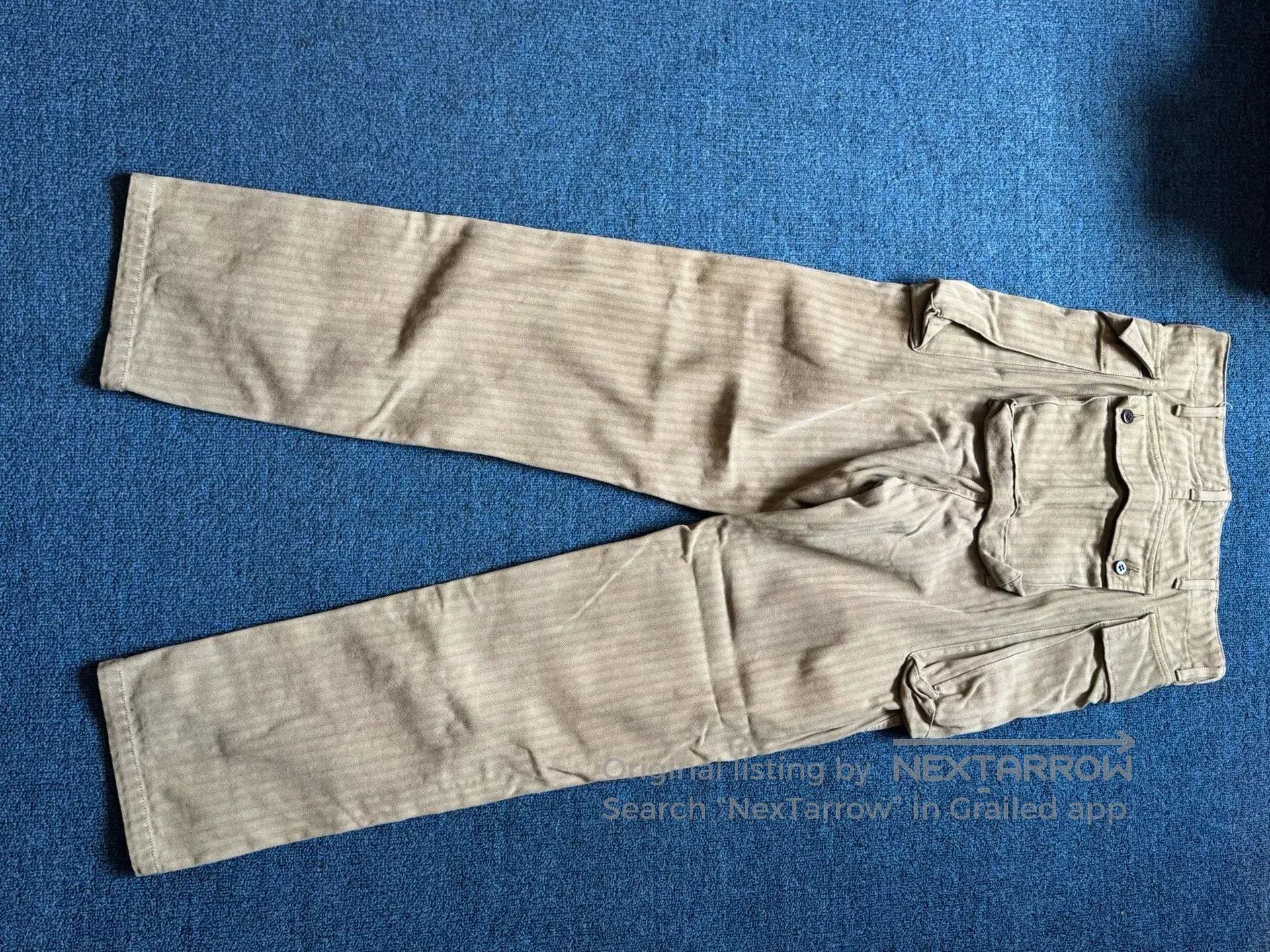 Visvim visvim 18AW Herringbone Cargo Pants. Size US 38 / EU 54 - 7 Thumbnail