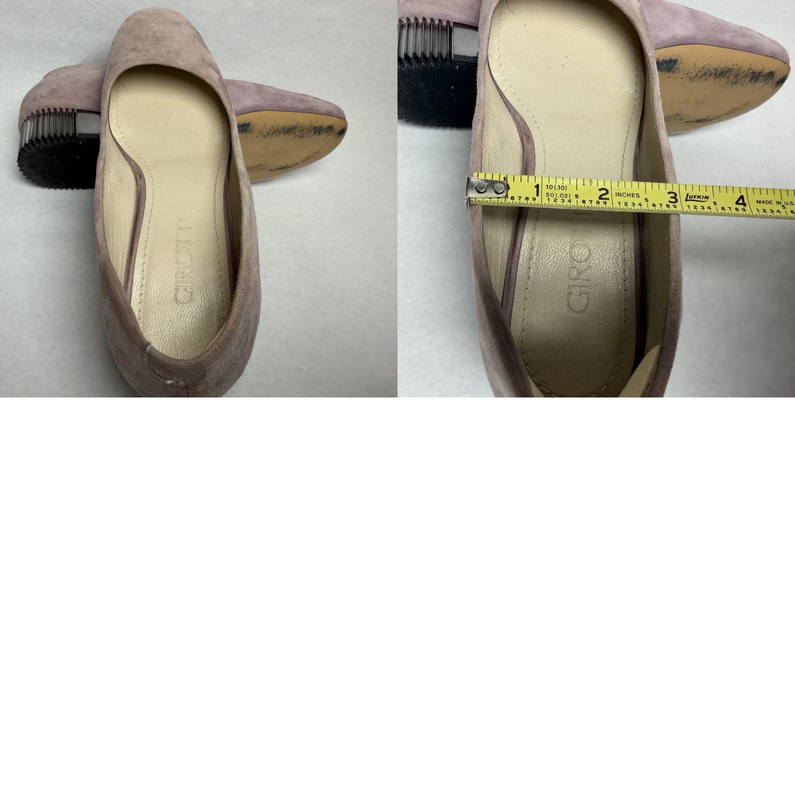 Vintage Girotti Pink Suede Pumps Women's Size 40 W Block Heel Slip On Italy Size US 10 / IT 40 - 9 Thumbnail