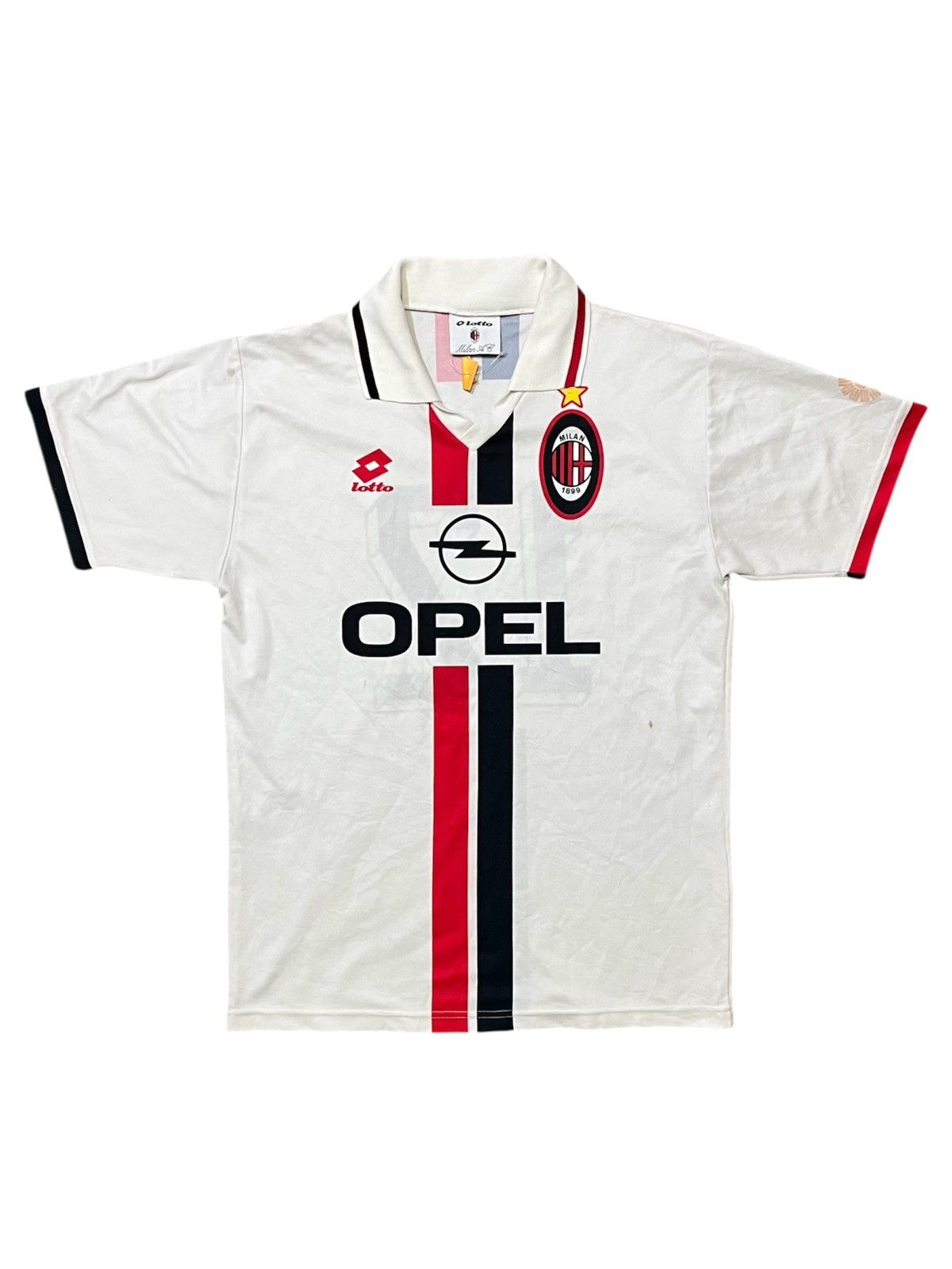 Other Vintage LOTTO AC MILAN 1996/97 jersey Size US L / EU 52-54 / 3 - 1 Thumbnail