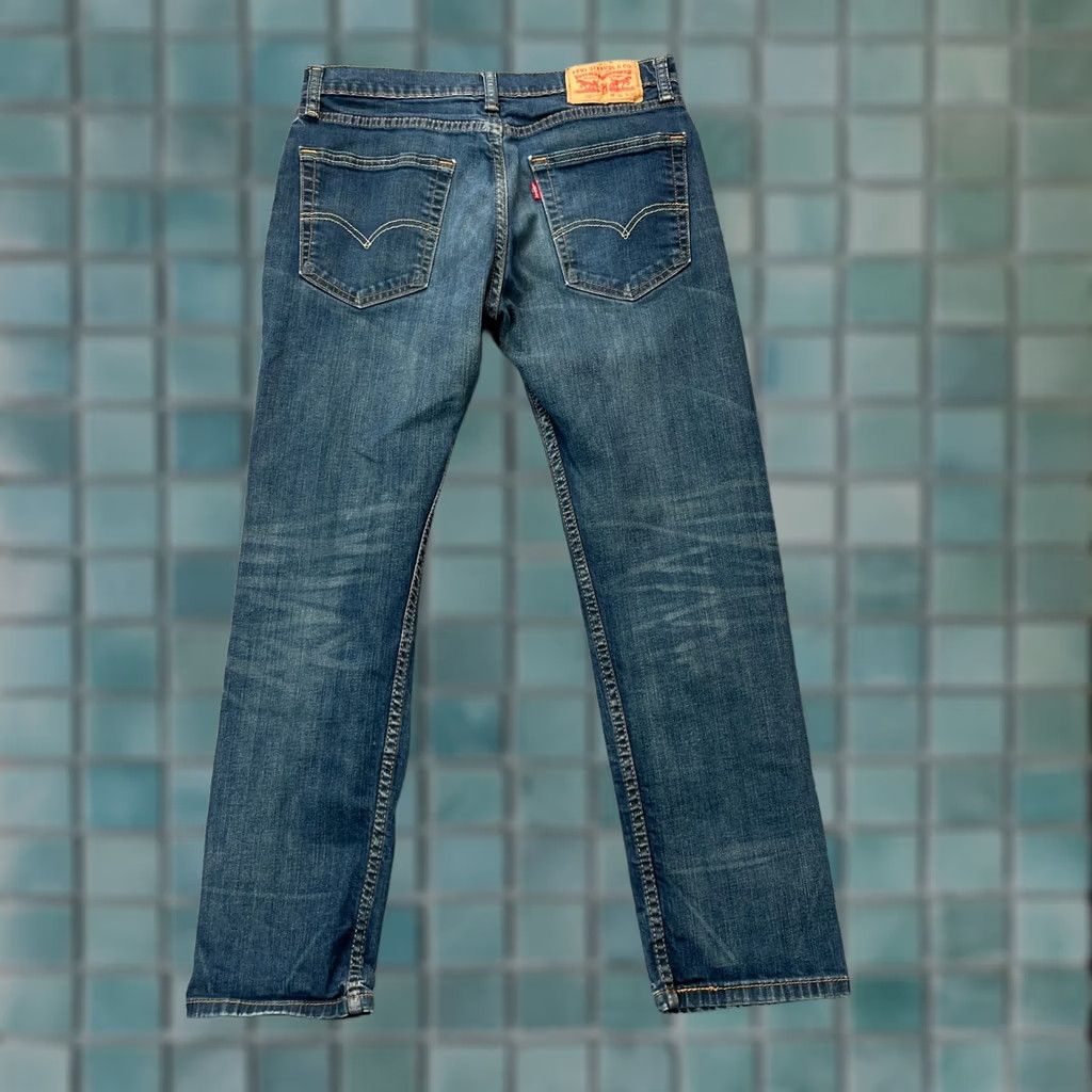 Levi's Levi's 502 Jeans Mens 30x30 Blue Tapered Denim Cotton Stretch Logo 5-Pocket Regular Fit Jeans Mens Blue Denim Logo Tapered 30x30 Size US 30 / EU 46 - 1 Thumbnail