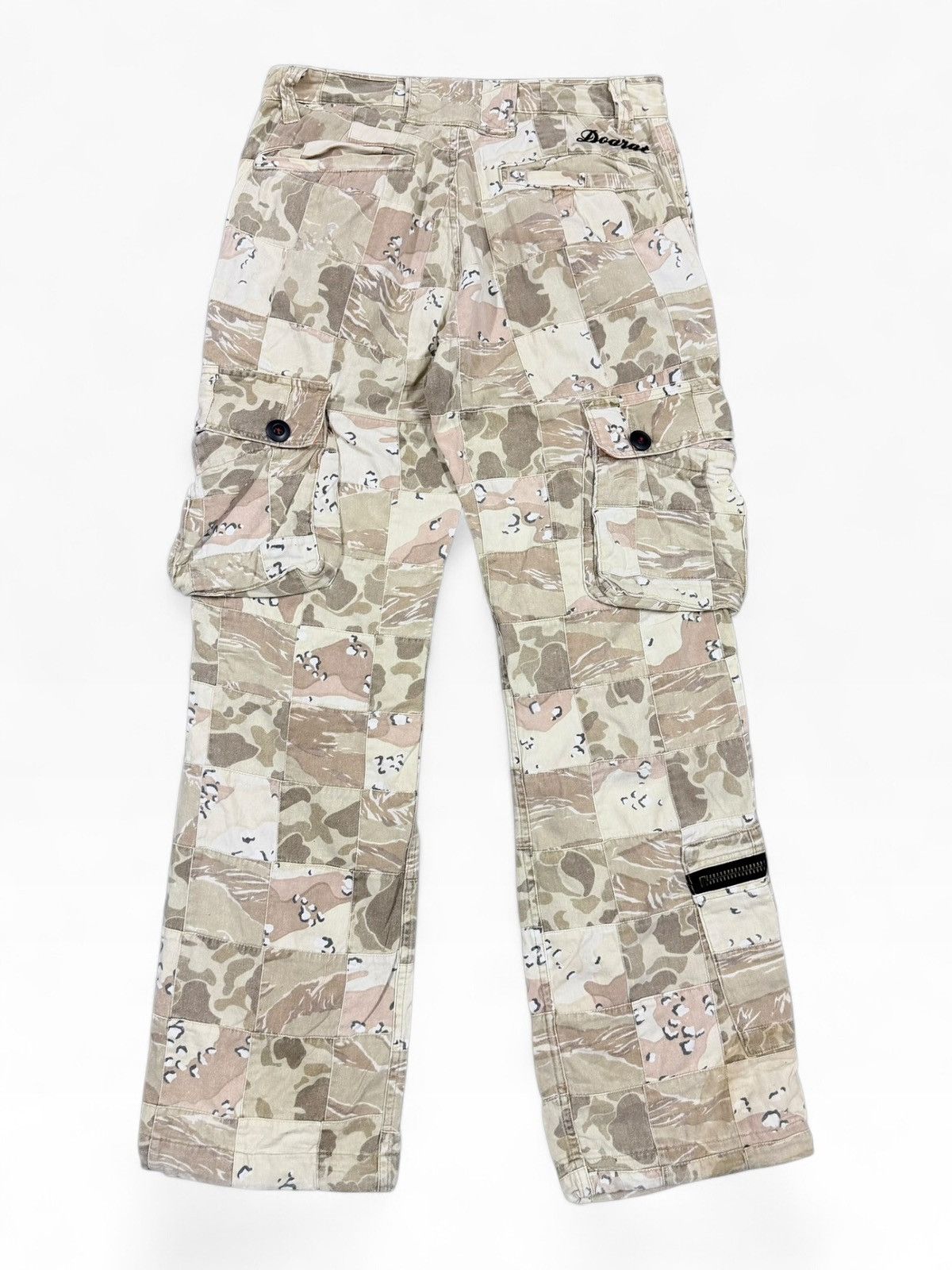 GOODENOUGH Vtg🔥90’s Doarat All Camoflauge Patchwork Multipocket Cargo Size US 33 - 2 Thumbnail