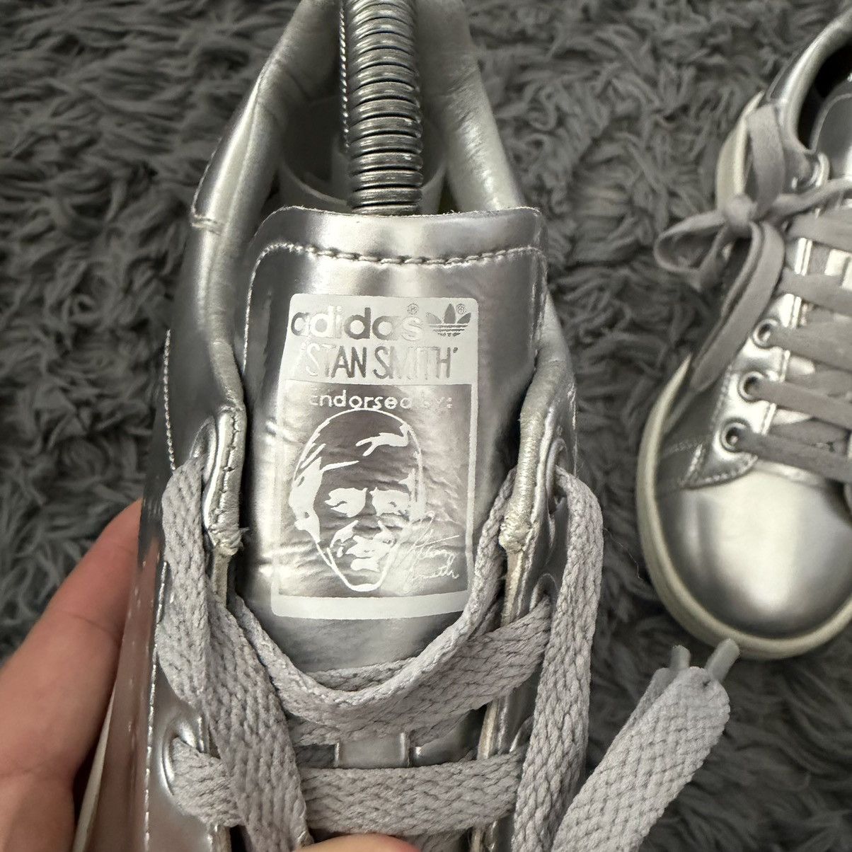 Adidas × Raf Simons Raf simon x adidas stan smith silver Size US 5 / EU 37 - 6 Thumbnail