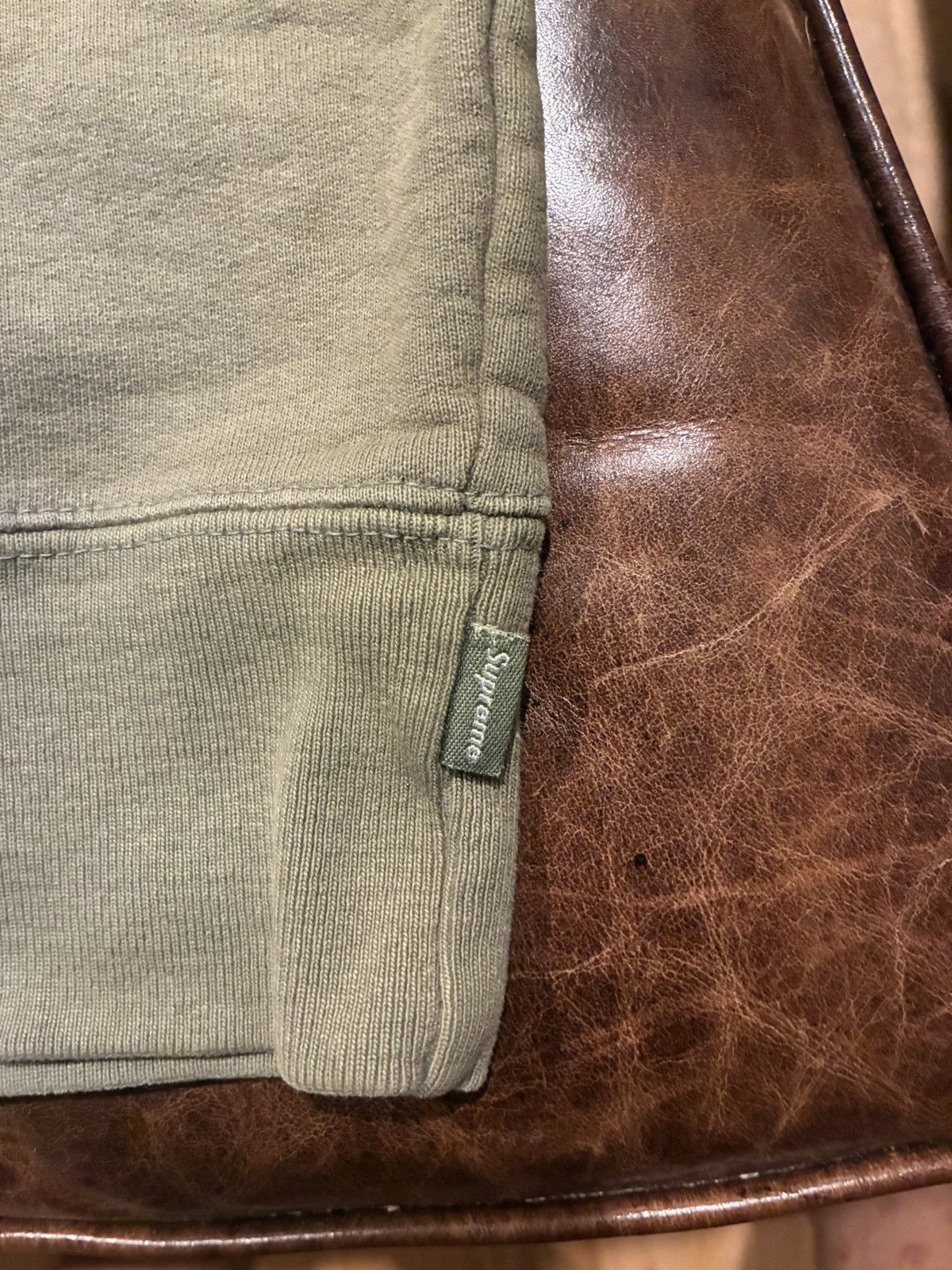 Supreme Supreme FW2019 "Breed" Olive Green Crewneck Size US M / EU 48-50 / 2 - 9 Thumbnail