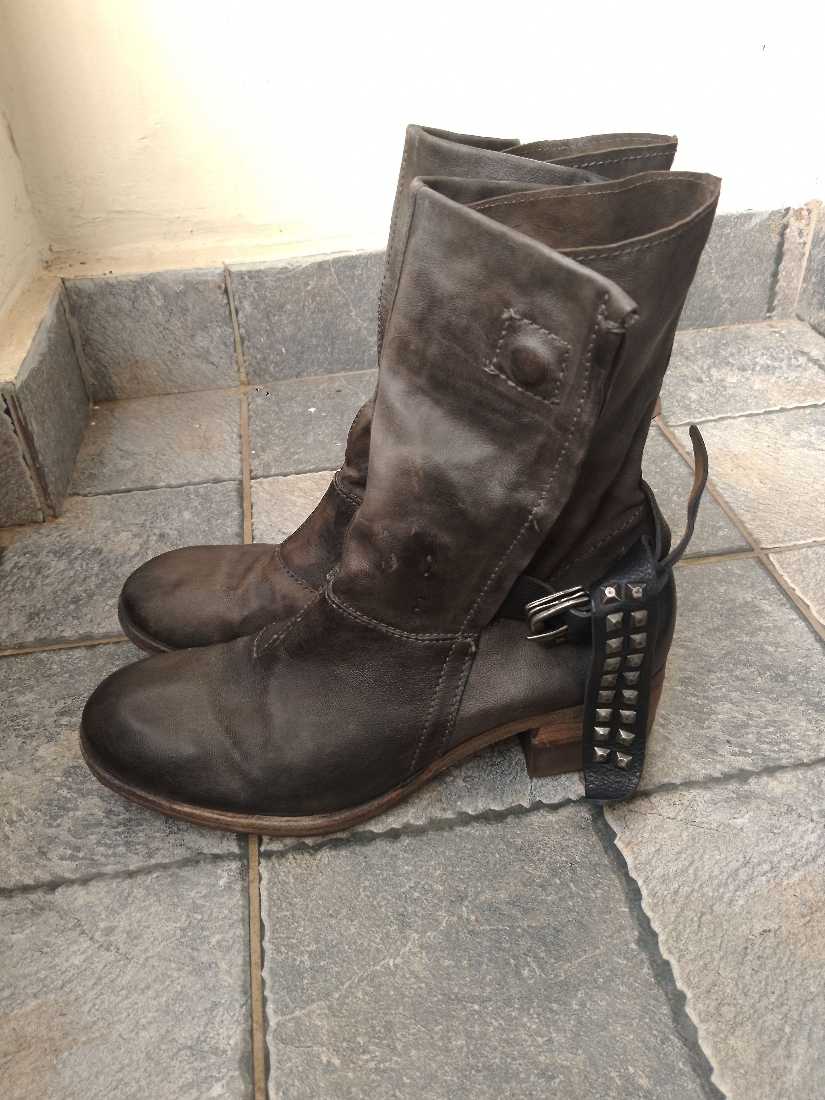 A.S.98 AS 98 biker boots Size US 10 / IT 40 - 2 Thumbnail