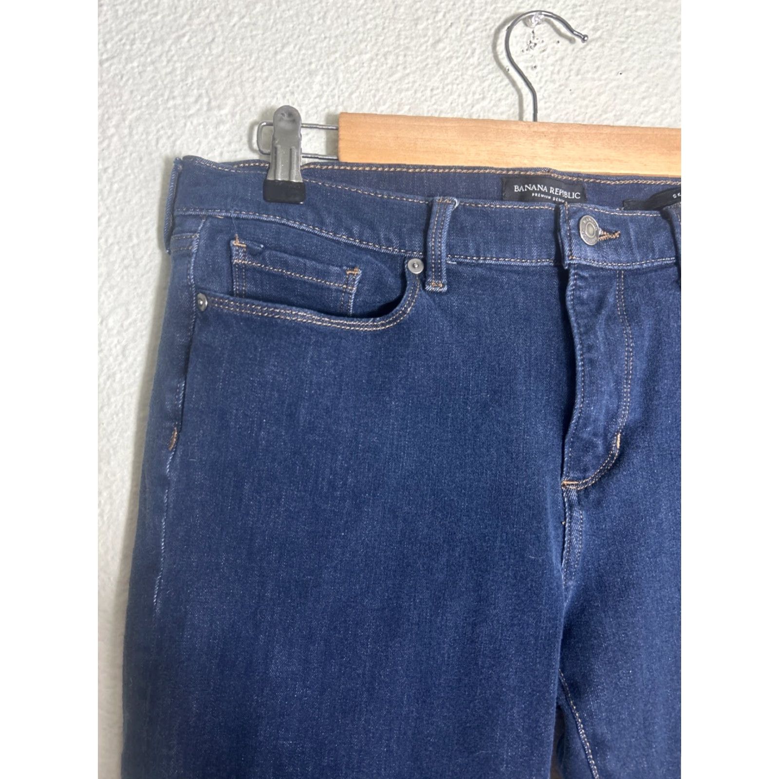 Banana Republic Banana Republic Jeans Woman Skinny Dark Wash 31x30 Size 24" / US 00 / IT 34 - 4 Thumbnail