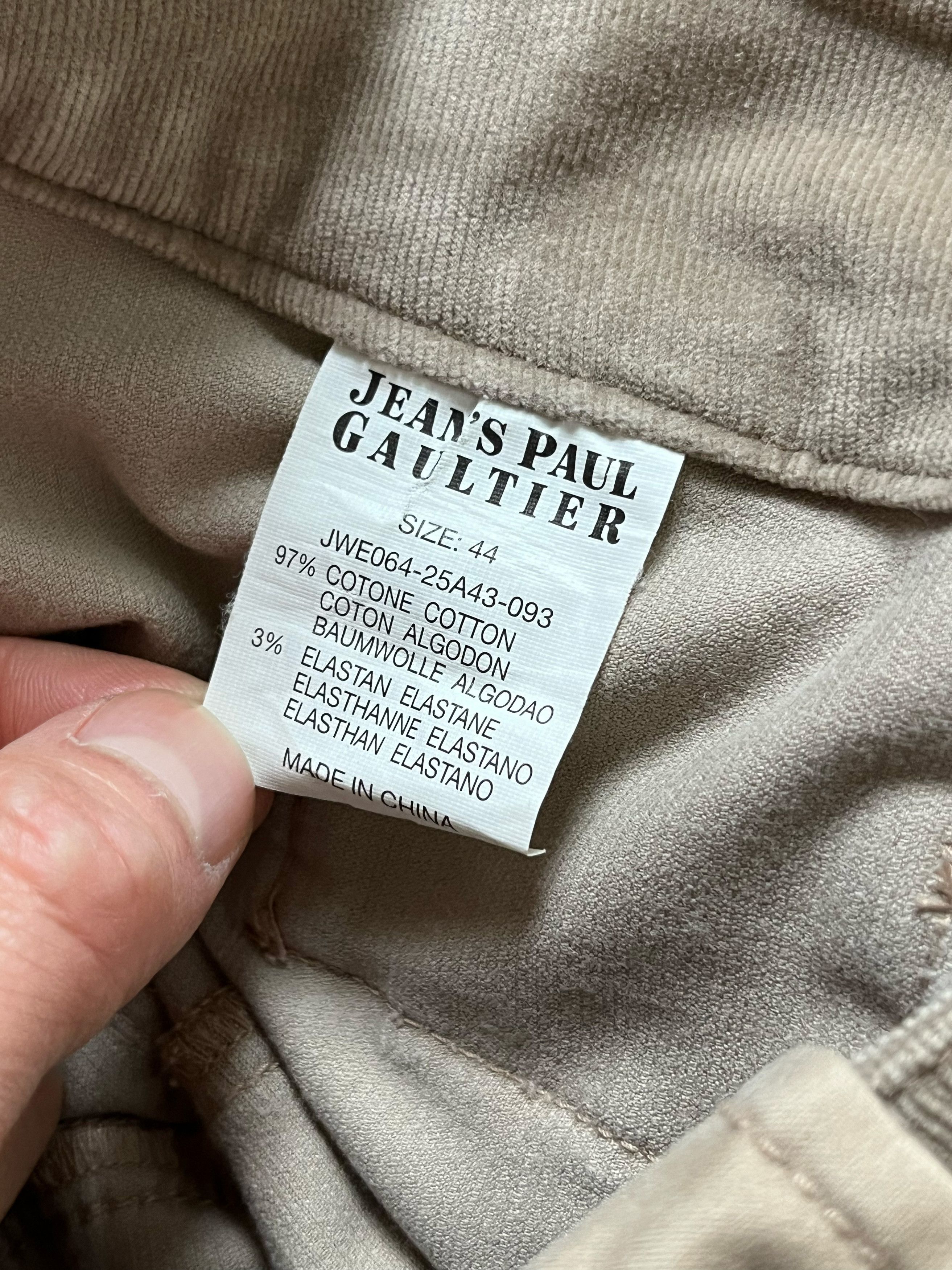 Jean Paul Gaultier Jean Paul Gaultier cargo corduroy skirt Size 30" / US 8 / IT 44 - 4 Thumbnail