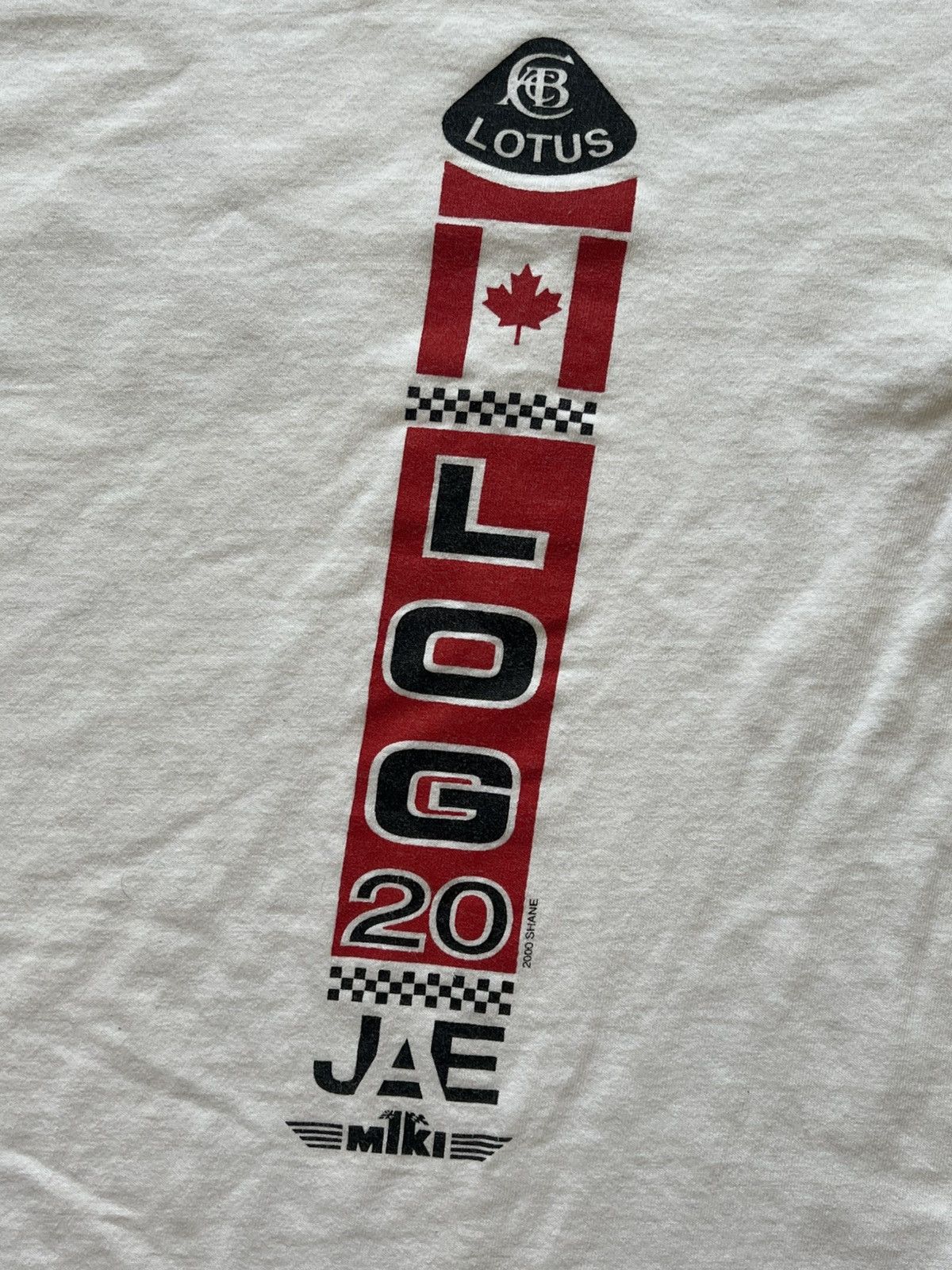 Vintage Vintage 2000s Lotus T-Shirt Canada Racing Car Tee Size US M / EU 48-50 / 2 - 2 Thumbnail