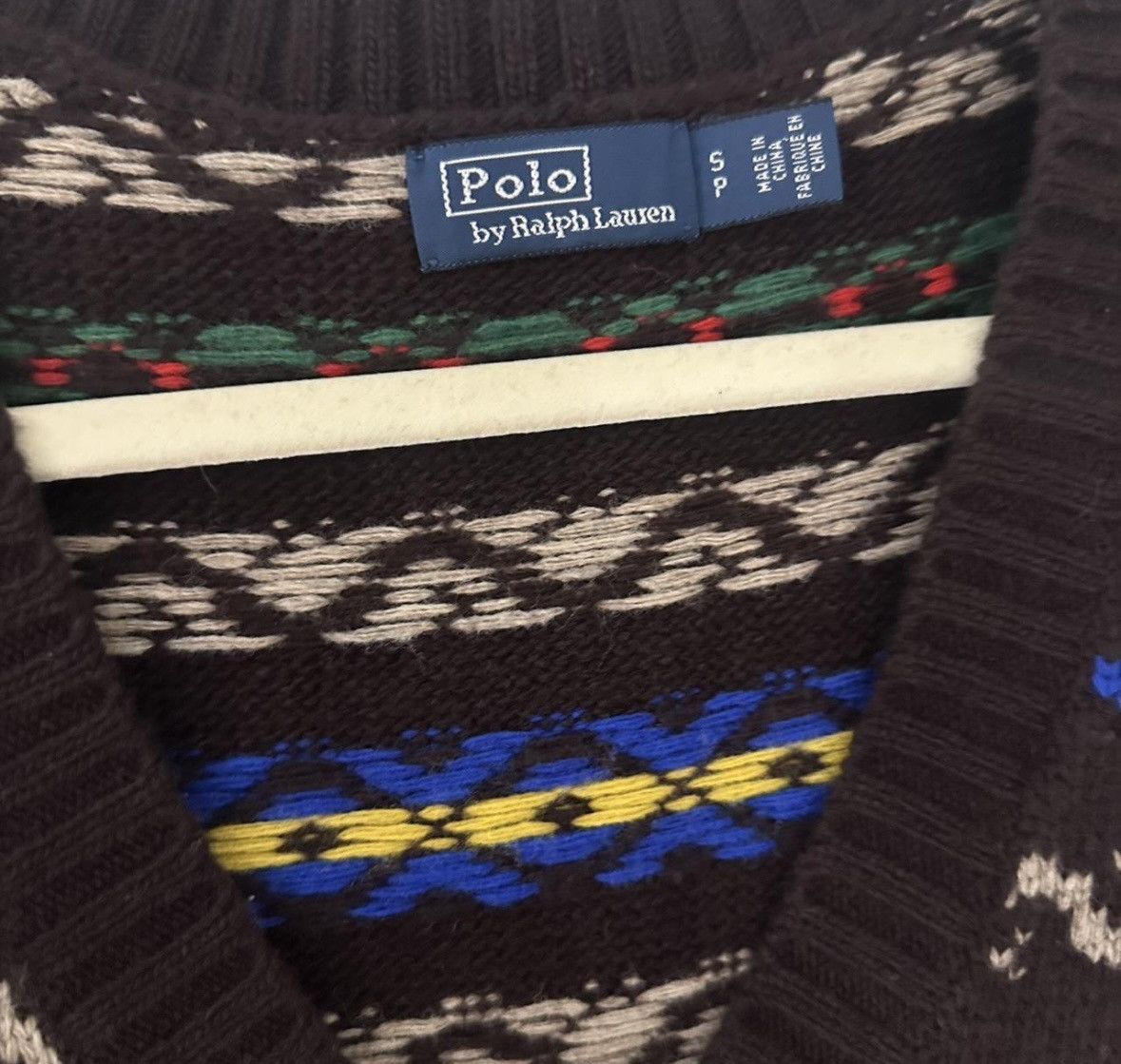 Polo Ralph Lauren Polo Ralph Lauren Fair Isle Sweater Vest size S Size S / US 4 / IT 40 - 3 Thumbnail