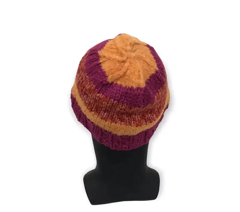 Japanese Brand Japanese Brand Multicolour Beanie Hat Size ONE SIZE - 3 Thumbnail