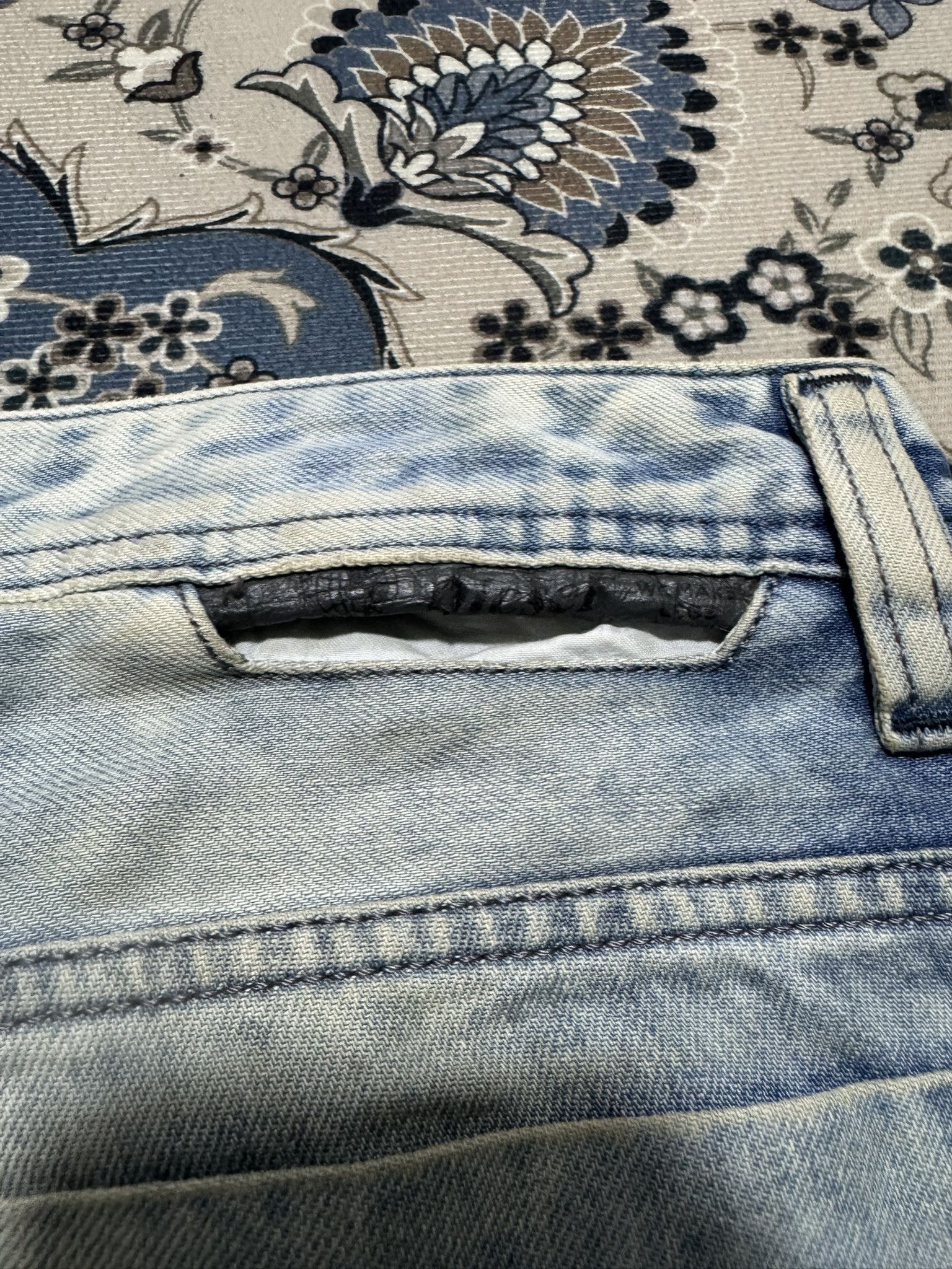 Diesel × Rusty Diesel Safado Rusty Acid Wash Denim Jeans Buttonfly Size US 29 - 12 Thumbnail