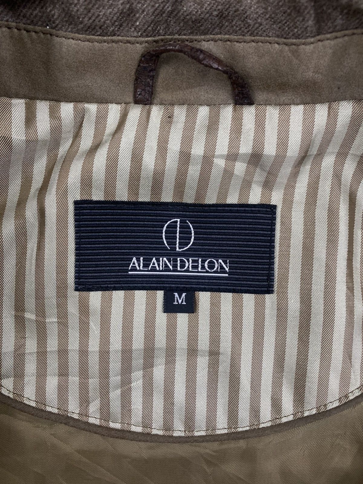 ALAIN DELON × Japanese Brand Vintage Alain Delon Synthetic Leather Jacket Size US M / EU 48-50 / 2 - 12 Thumbnail