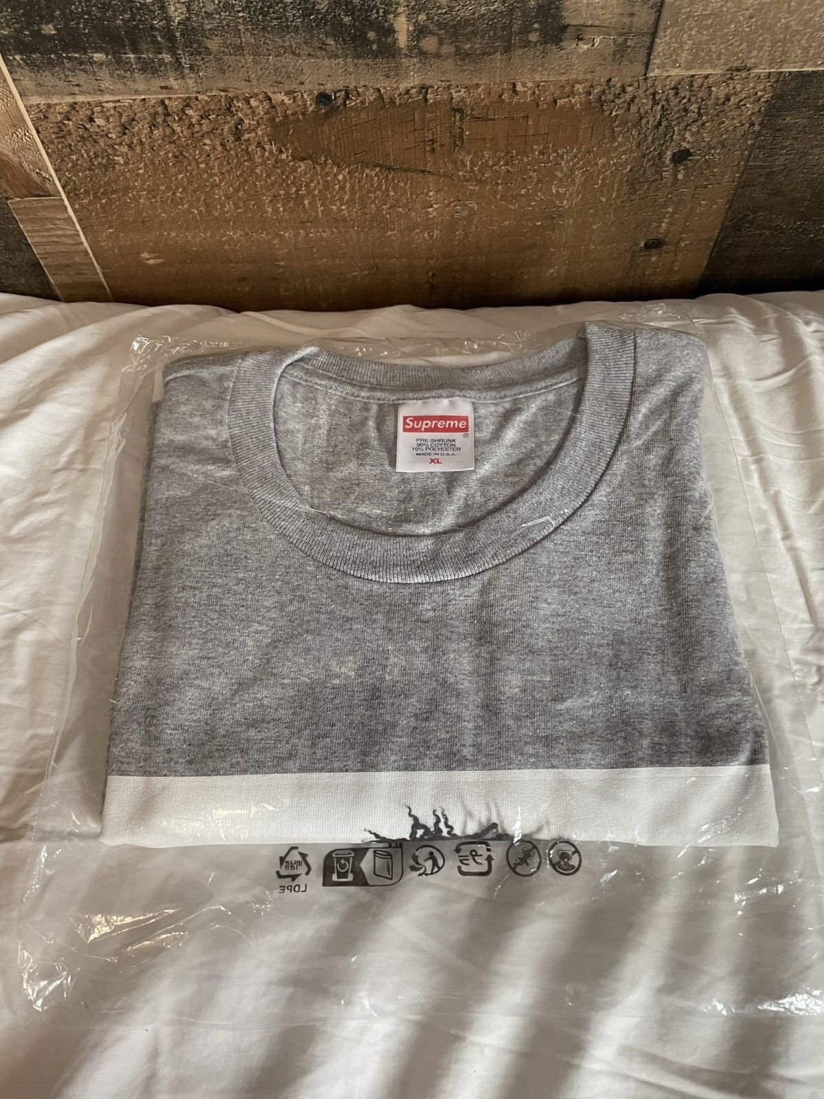 Supreme Supreme NBA Youngboy Tee Heather Grey Size US XL / EU 56 / 4 - 2 Thumbnail