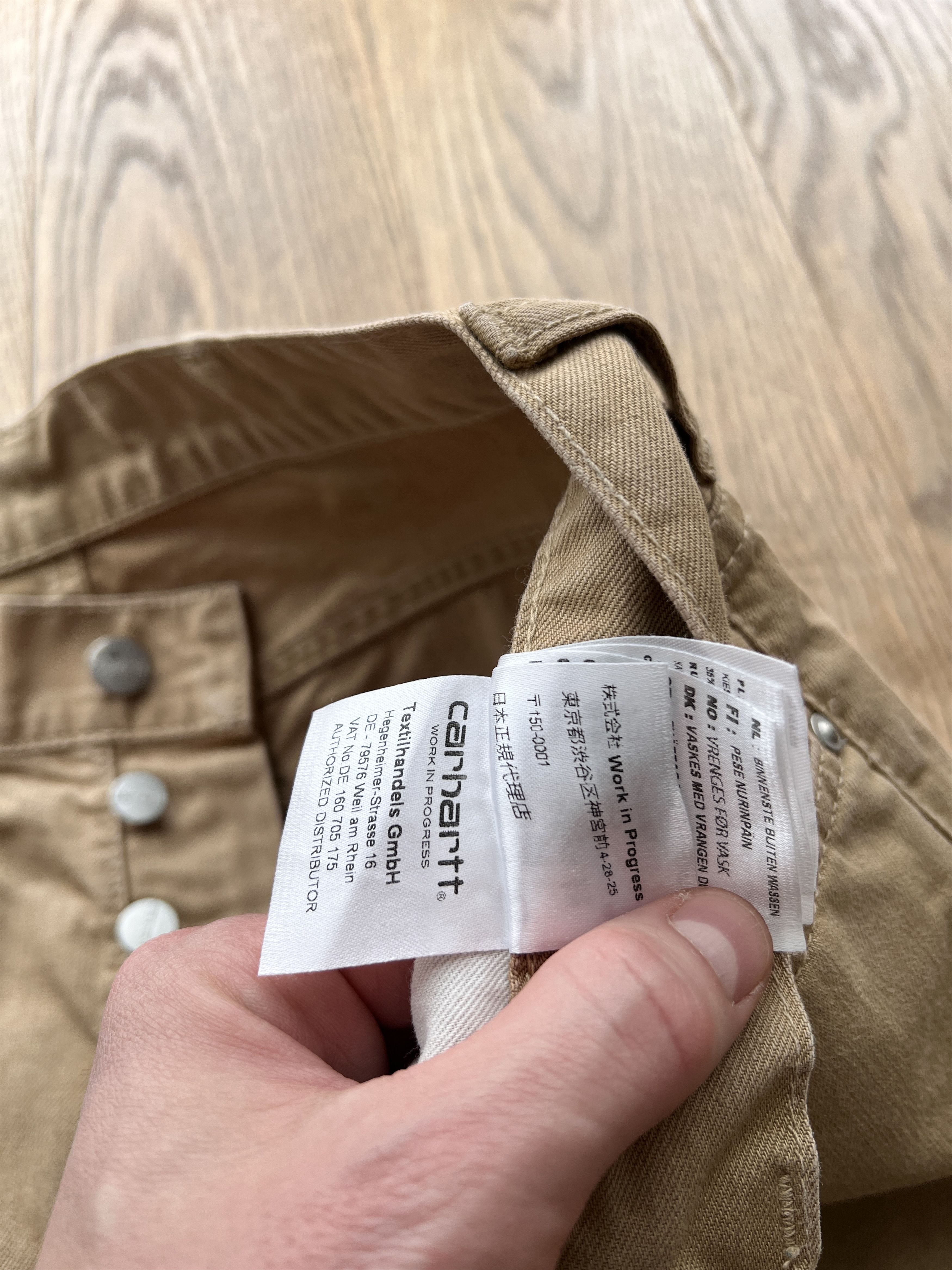 Carhartt Wip Carhartt WIP Texas pant II denim jeans vintage slim fit y2k Size US 29 - 18 Thumbnail