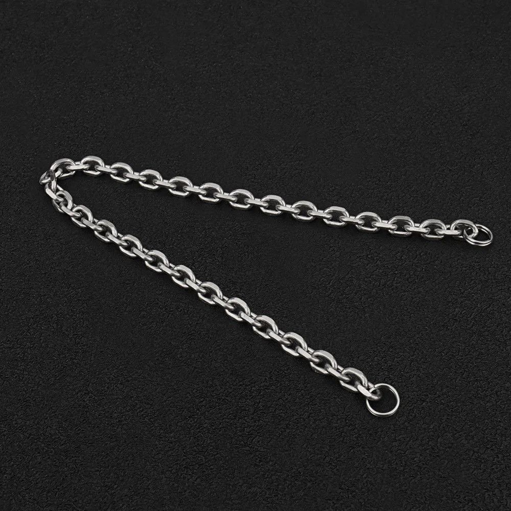 Other Titanium 30cm Chain DIY Connection Keyring Outdoor Tool EDC Size ONE SIZE - 1 Thumbnail