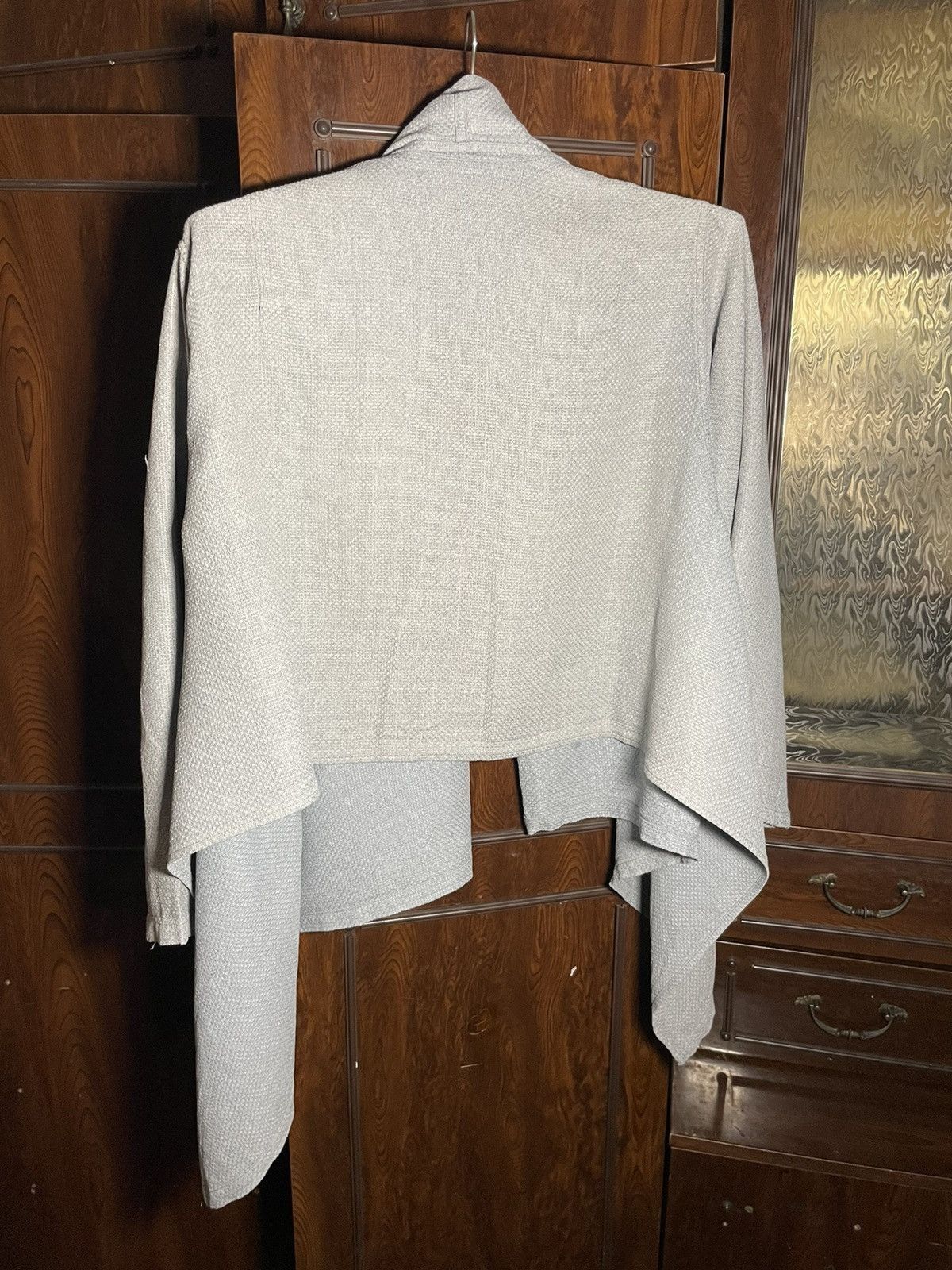 Issey Miyake Archive Issey Miyake Permanente Silk Poncho cape Jacket Size M / US 6-8 / IT 42-44 - 5 Thumbnail