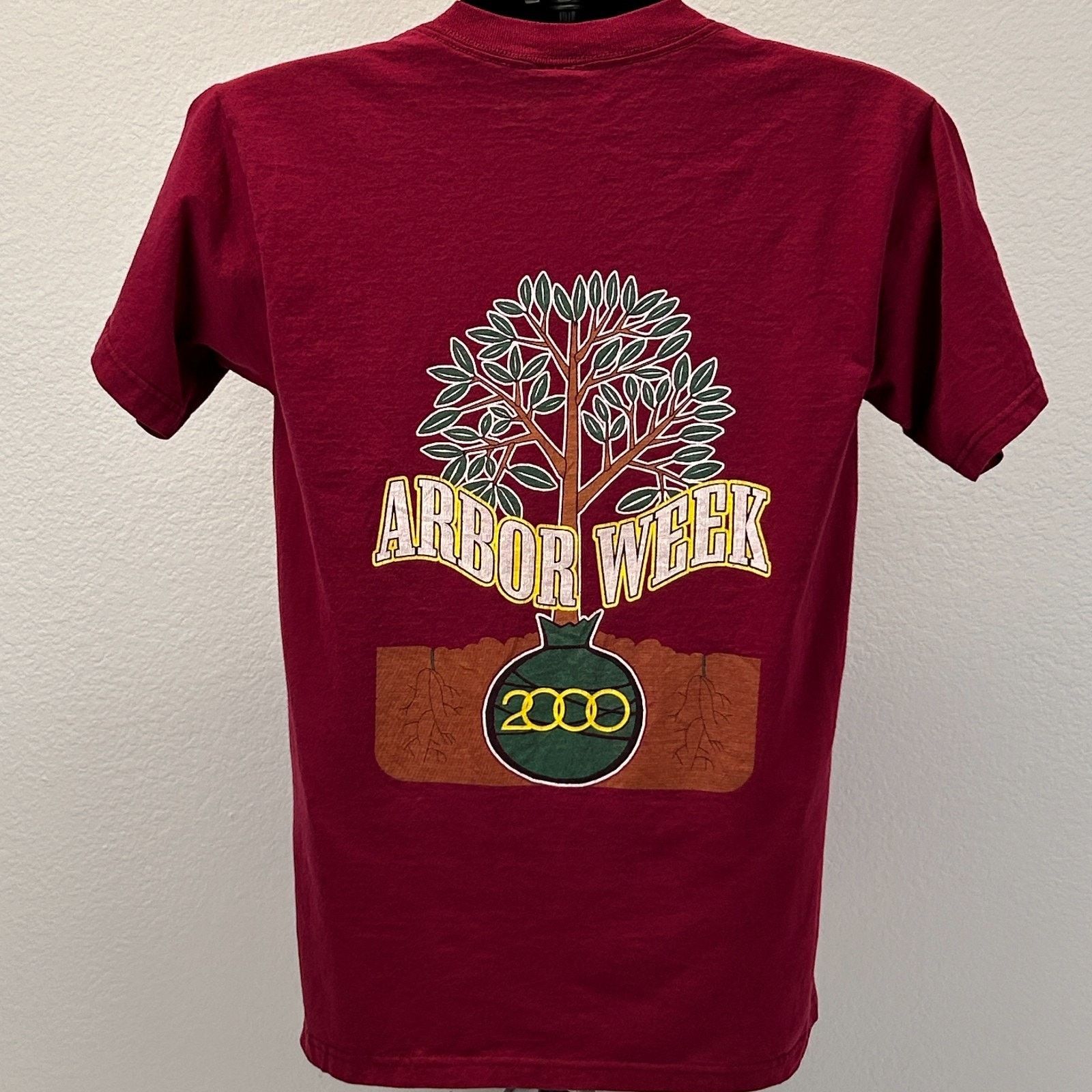Fruit Of The Loom Vintage Y2Ks Arbor Week BP Amoco T Shirt Arbor Day S Small Size US S / EU 44-46 / 1 - 3 Thumbnail