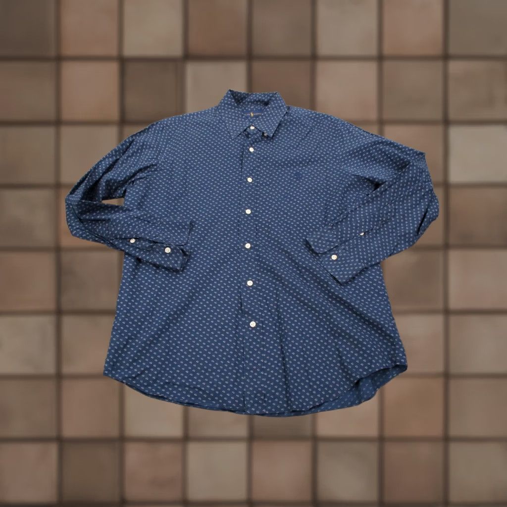 Ralph Lauren Ralph Lauren Shirt Blue Men M Golf Casual Business Dress Summer Preppy Polo Pony Size US M / EU 48-50 / 2 - 1 Thumbnail