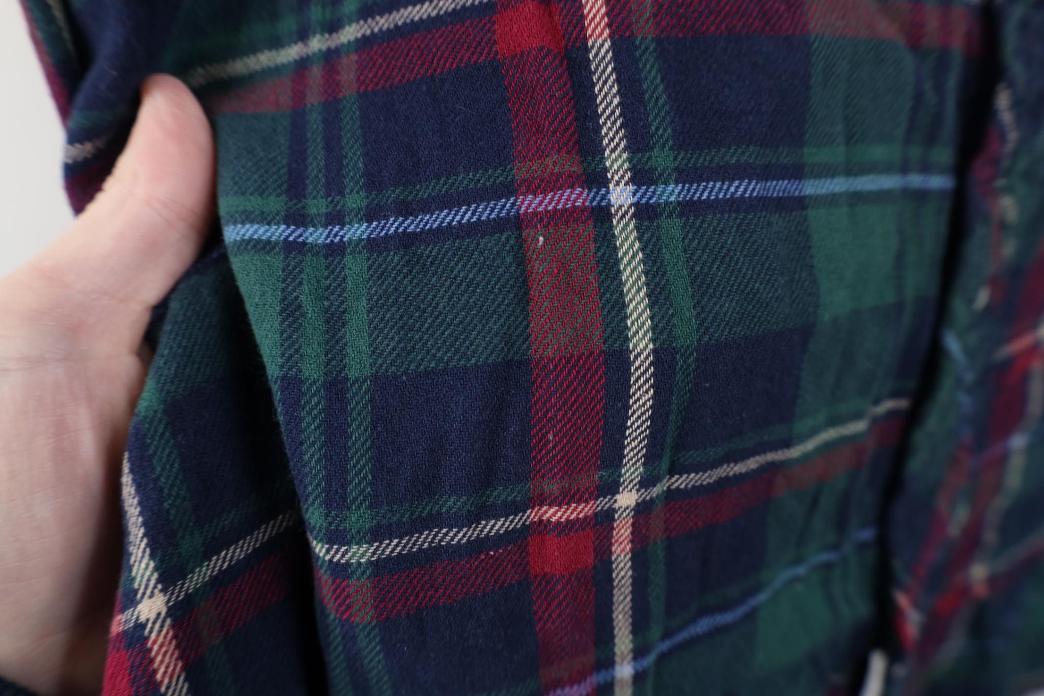 Wrangler Vintage 90s Wrangler Cowboy Rodeo Flannel Button Shirt Plaid Size US XL / EU 56 / 4 - 5 Thumbnail