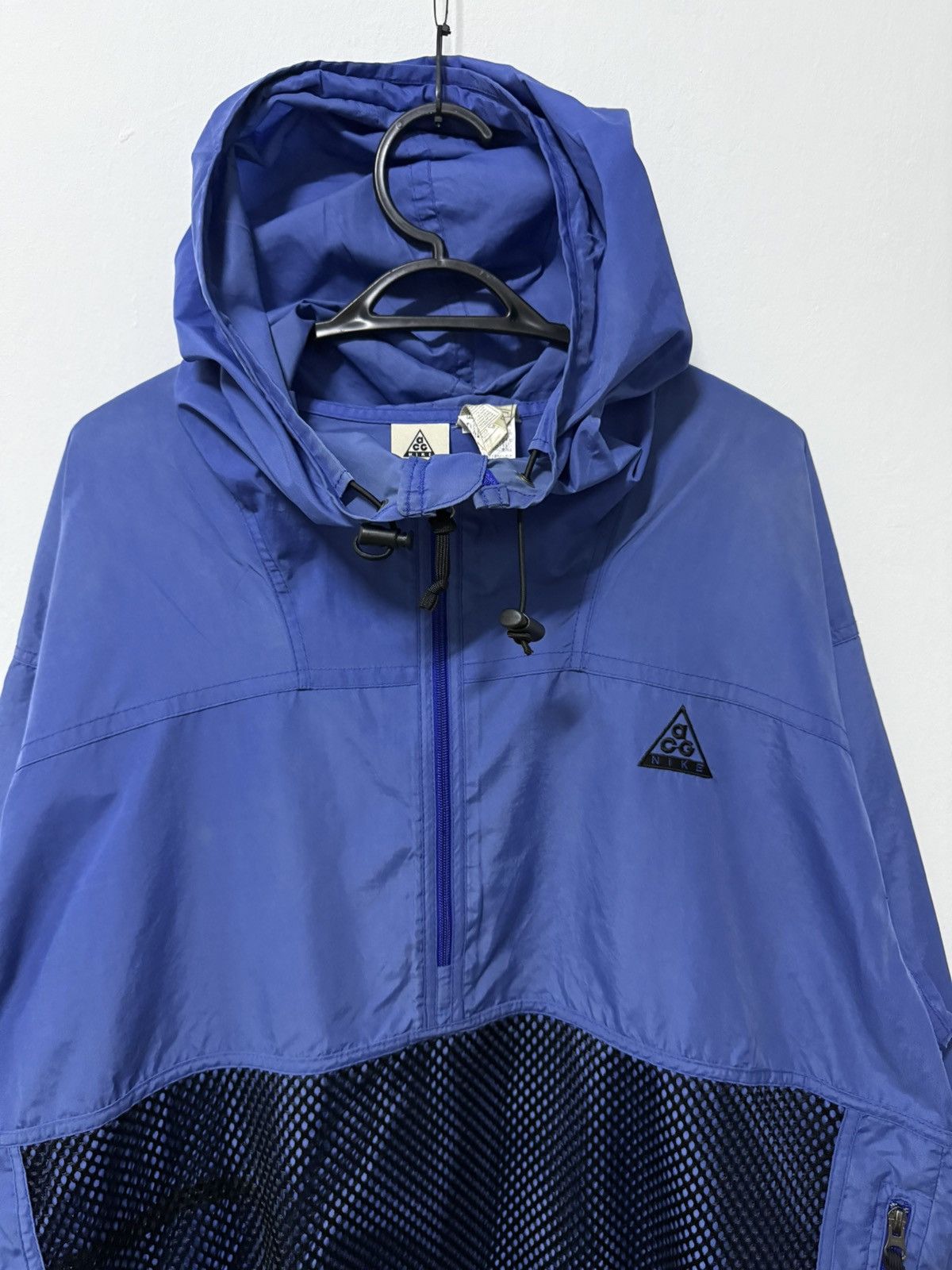 Nike ACG 90s Nike ACG All Conditions Gear blue zip pullover anorak Size US L / EU 52-54 / 3 - 2 Thumbnail