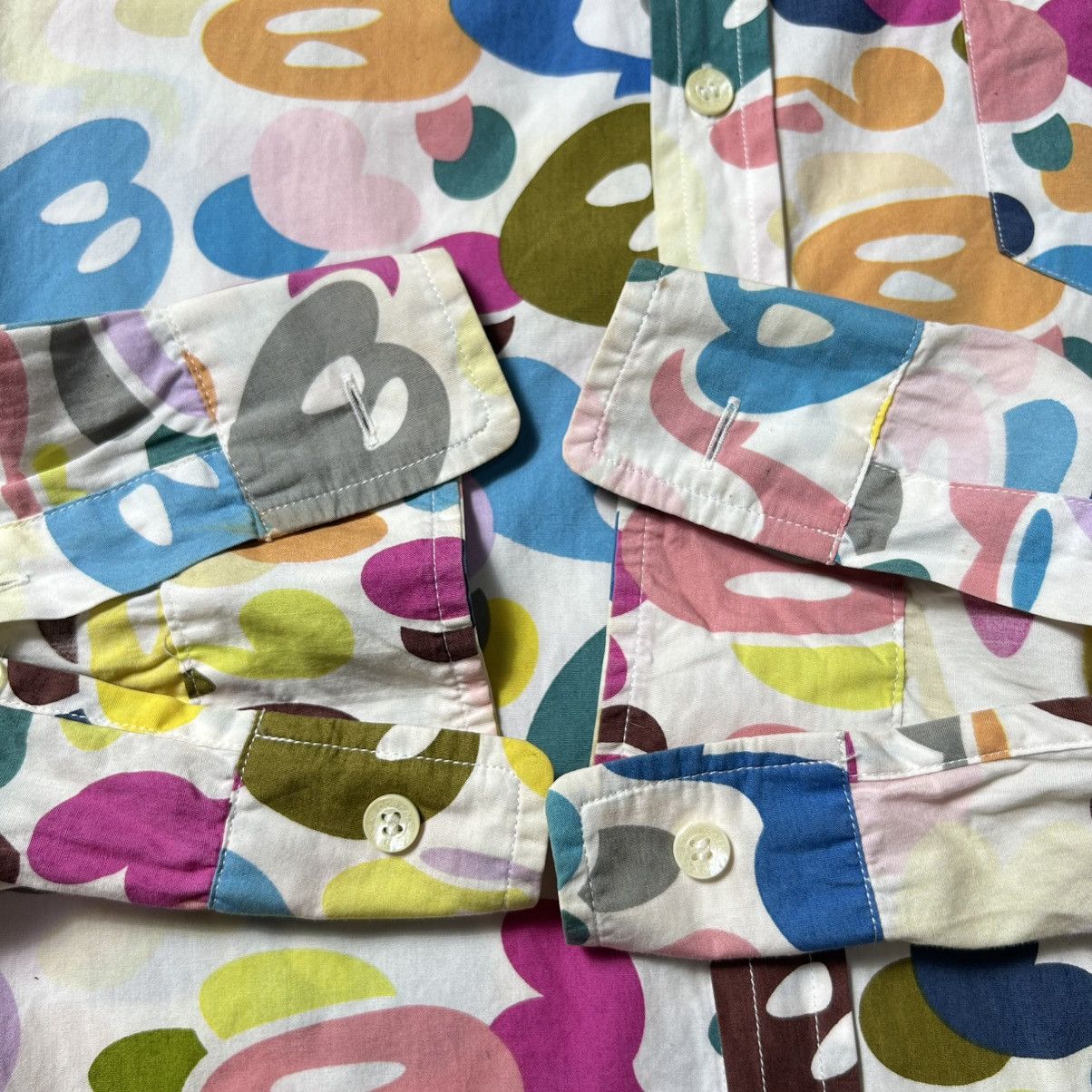 Bape Baby Milo Bape Multi Color Camo Long Sleeve Shirt Size US M / EU 48-50 / 2 - 5 Thumbnail