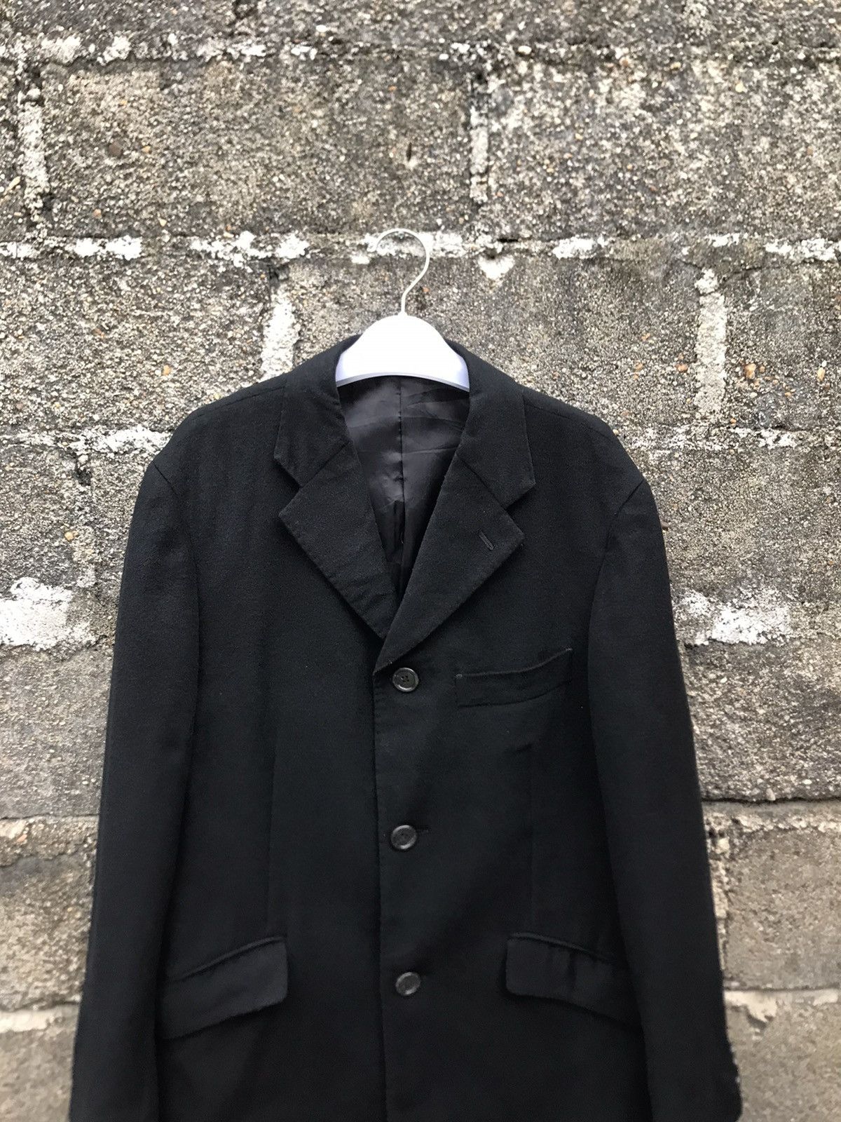 Japanese Brand ⚡️Vintage Effort Cashmere & Wool Long Coat Size US M / EU 48-50 / 2 - 5 Thumbnail