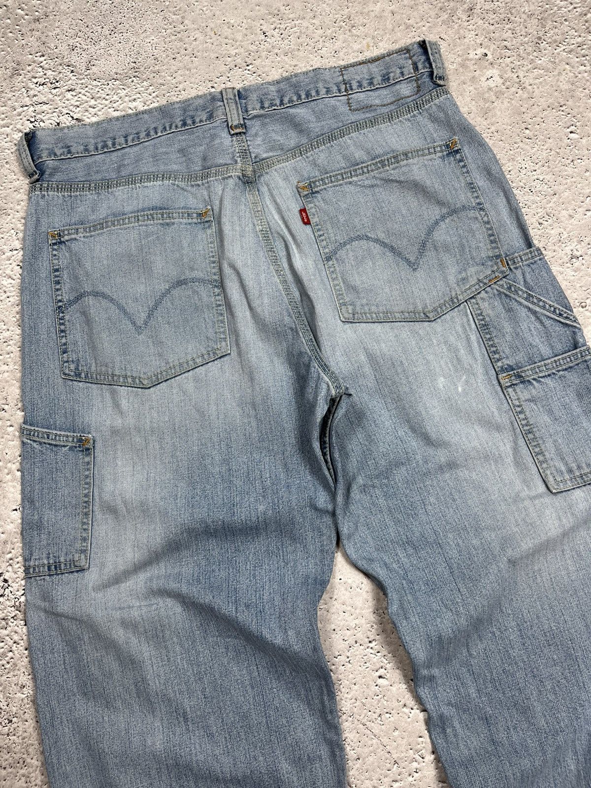 Levi's Levi’s Carpenter Loose Straight Jeans W34 Made in Hong Kong Size US 34 / EU 50 - 8 Thumbnail