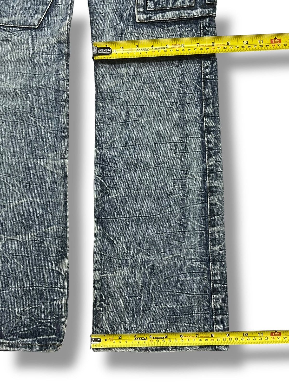 semanticdesign Vintage Semantic Design Multi-Pocket Cargo - Thunder Flared Size US 31 - 21 Thumbnail