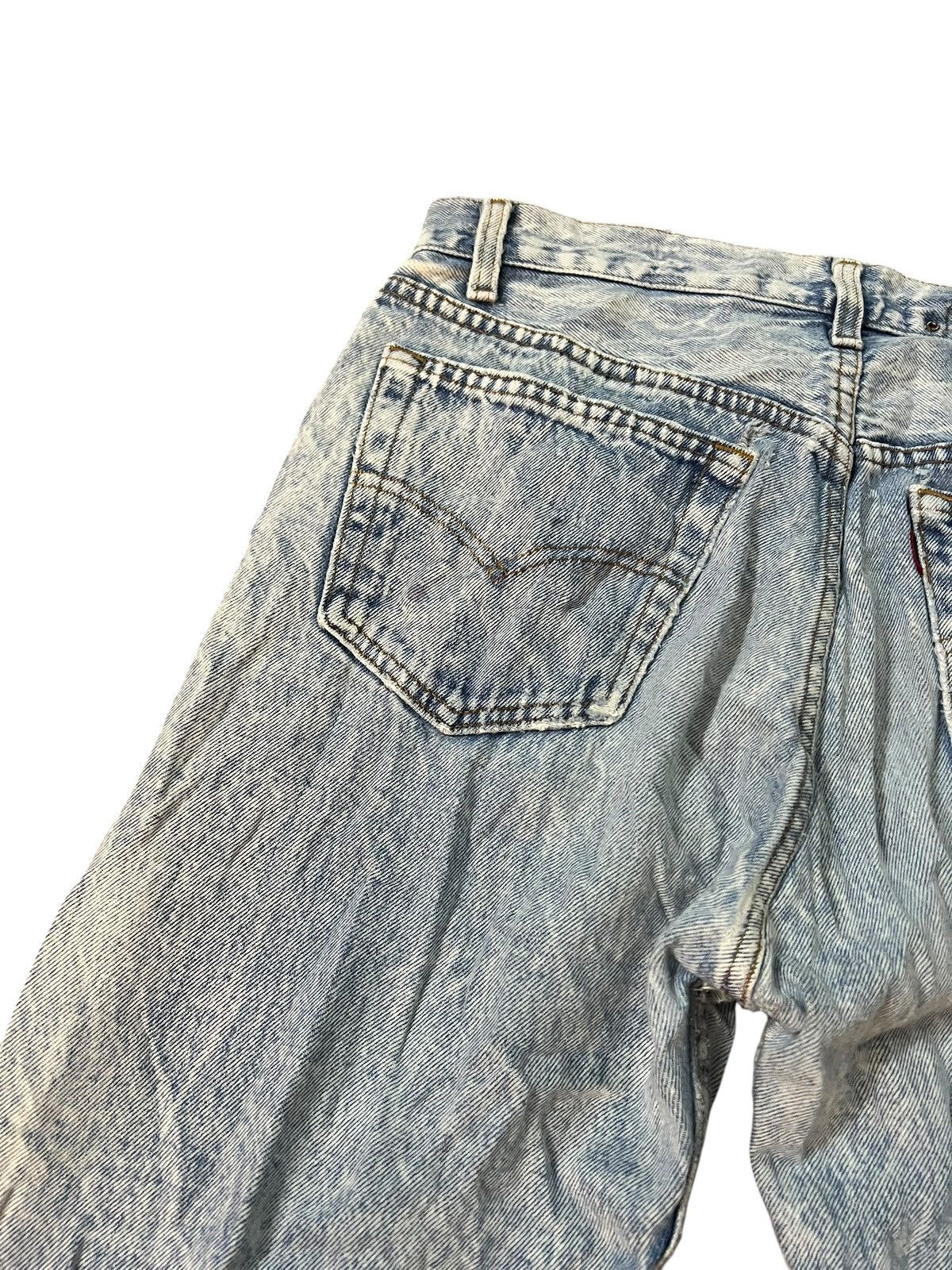 Levi's 80’s Distressed Levi’s 501 Acid Wash Rare Jean Size US 30 / EU 46 - 16 Thumbnail