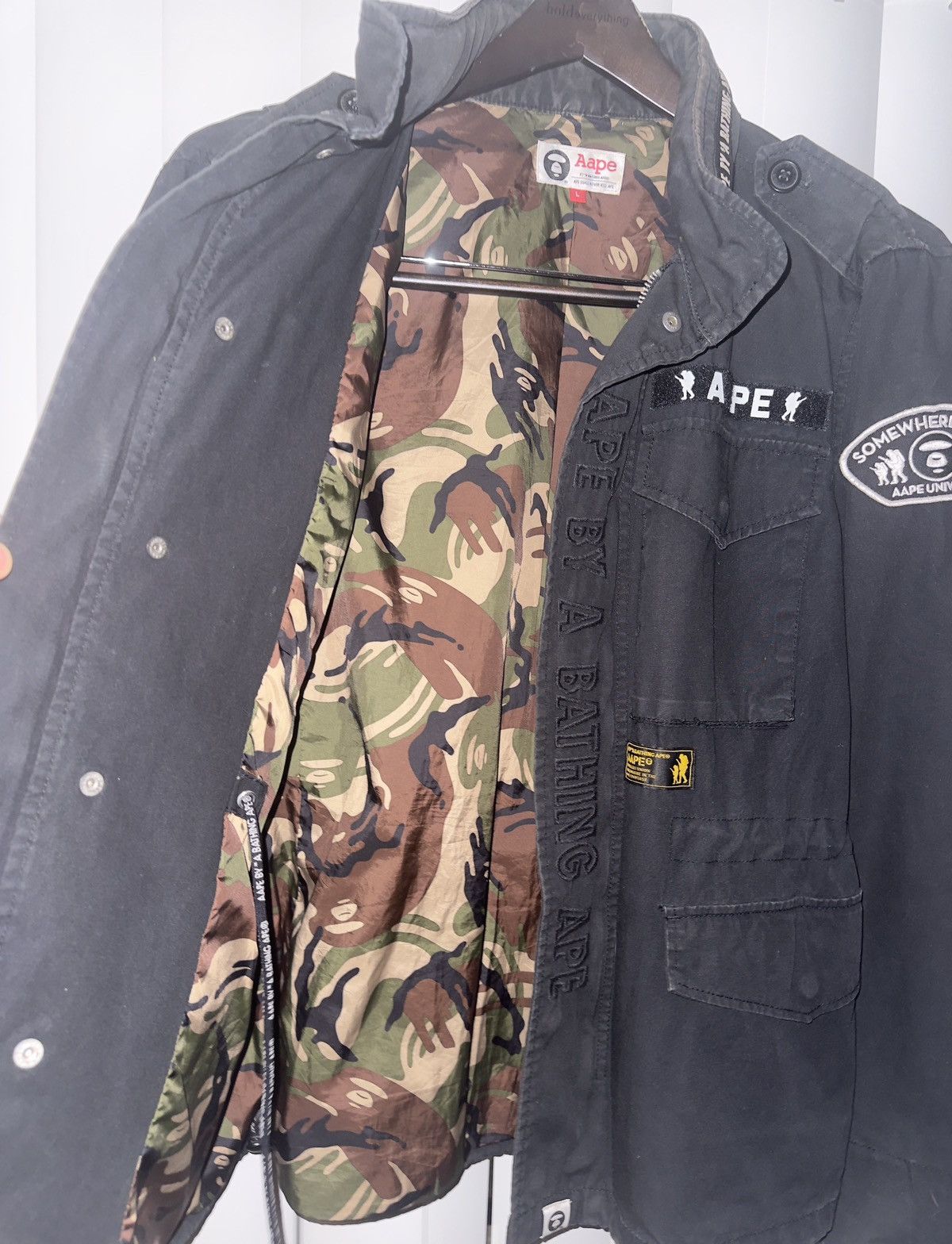 Aape AAPE BY A BATHING APE M65 "FOOT SOLDIER" – RARE VINTAGE 2013 Size US S / EU 44-46 / 1 - 3 Thumbnail