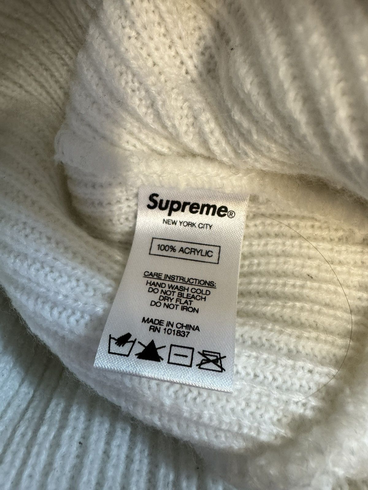 Supreme Supreme „Gucci“ Cuff Logo Beanie Size ONE SIZE - 3 Thumbnail