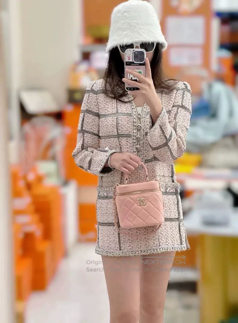 Chanel Chanel Showy tweed dress Size XXS / US 00 / IT 34 - 1 Thumbnail
