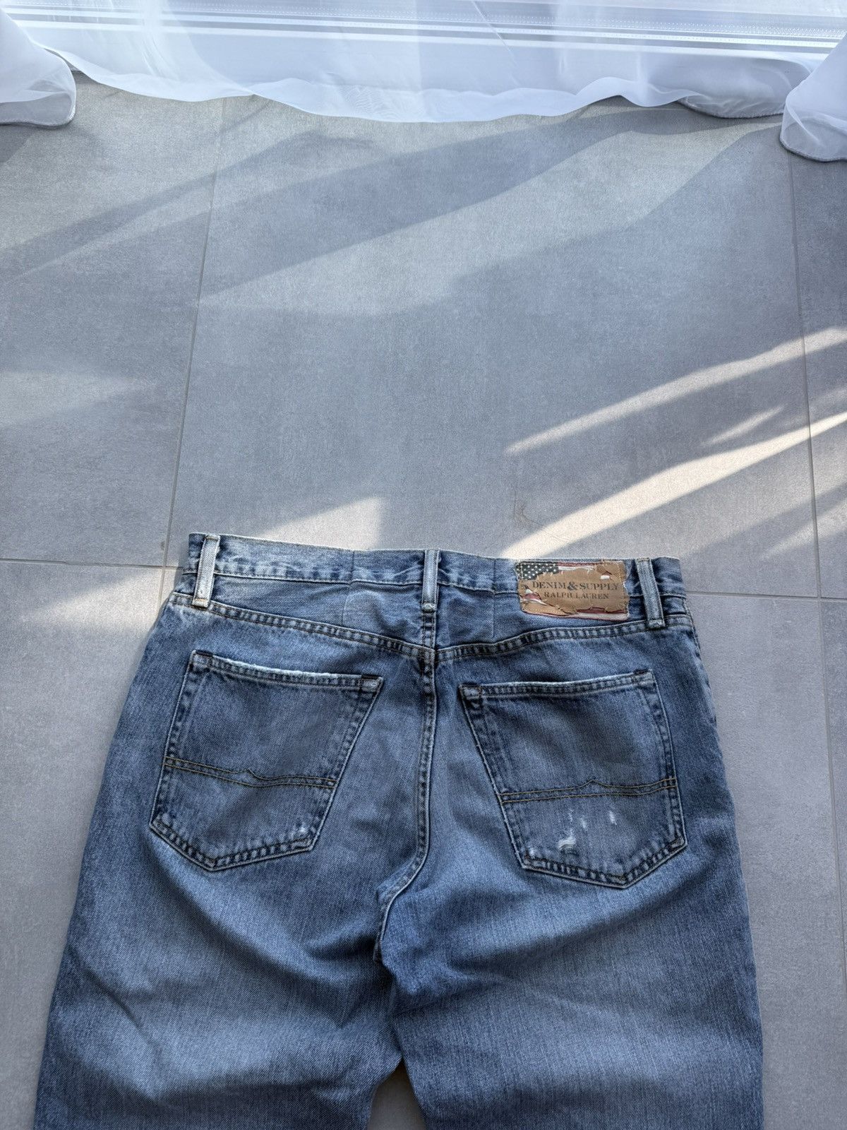If Six Was Nine Vintage Ralph lauren denim and supply baggy hype jeans y2k Size US 34 / EU 50 - 3 Thumbnail