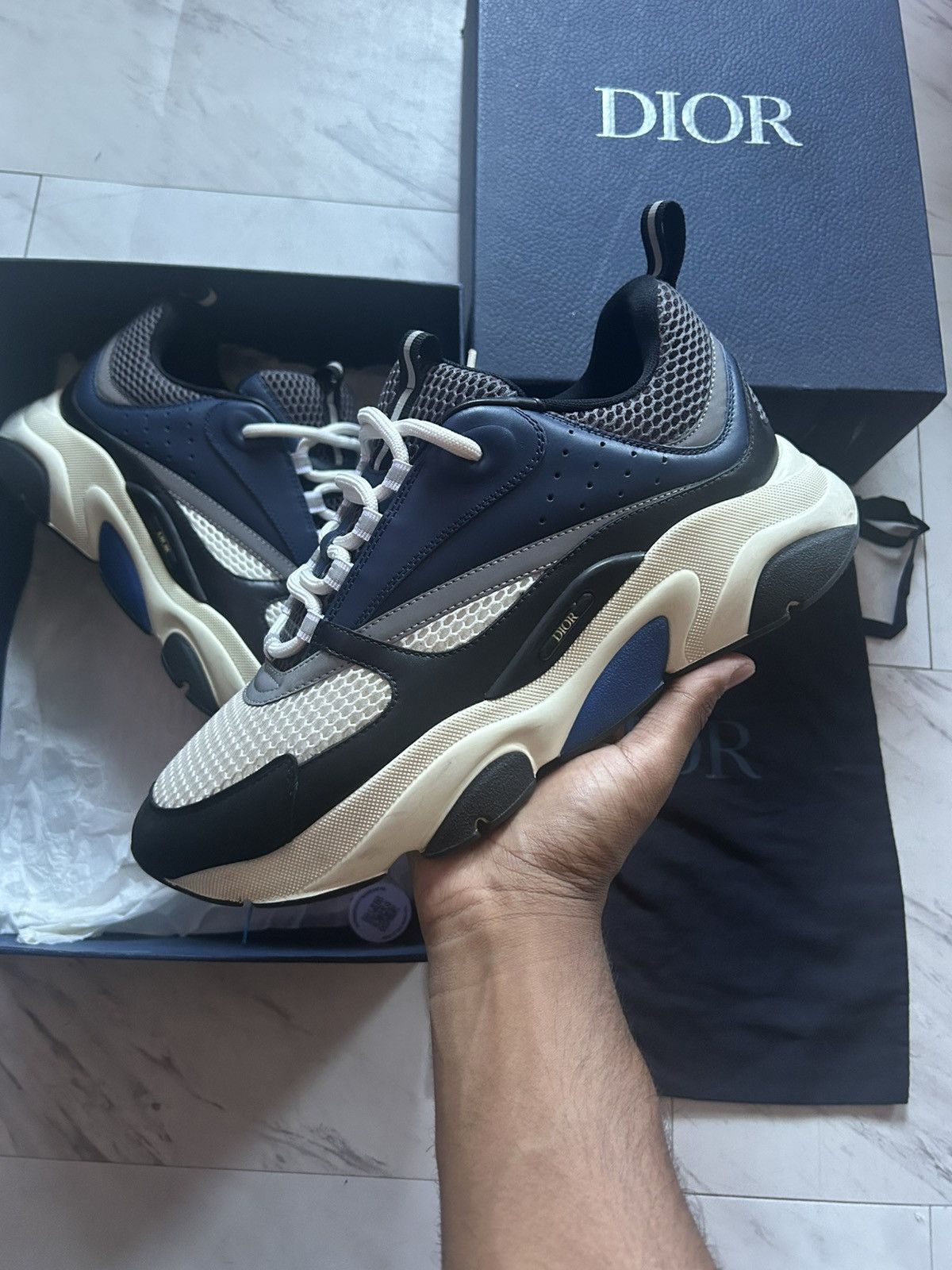 Dior B22 Navy blue size 44