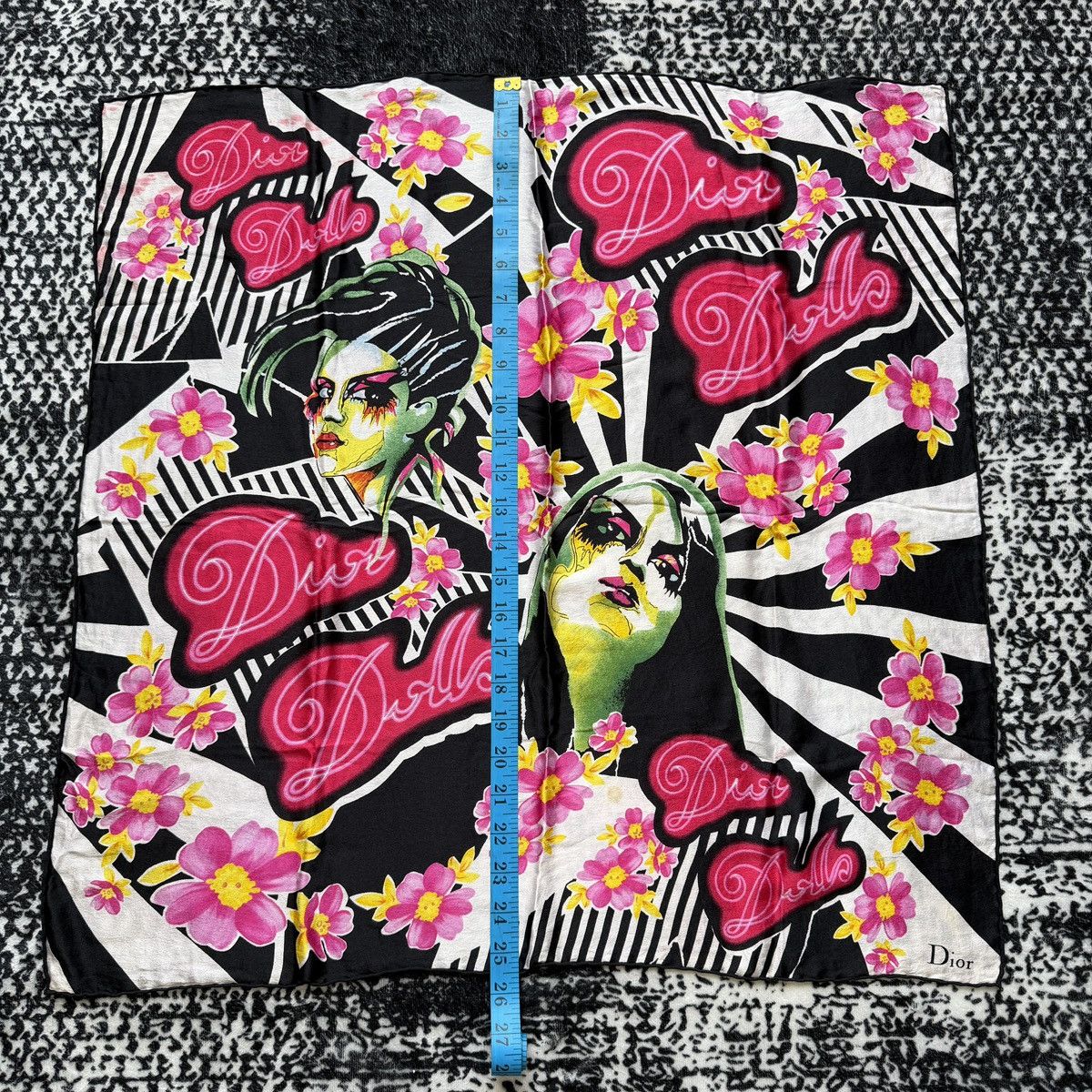 Dior SS04 Dior Dolls by John Galliano Scarf Size ONE SIZE - 9 Thumbnail