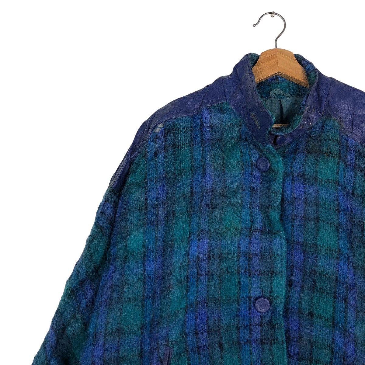 Vintage 🔥Vintage Handwoven Wool Jacket Mohair Donegal Design Size US M / EU 48-50 / 2 - 7 Thumbnail