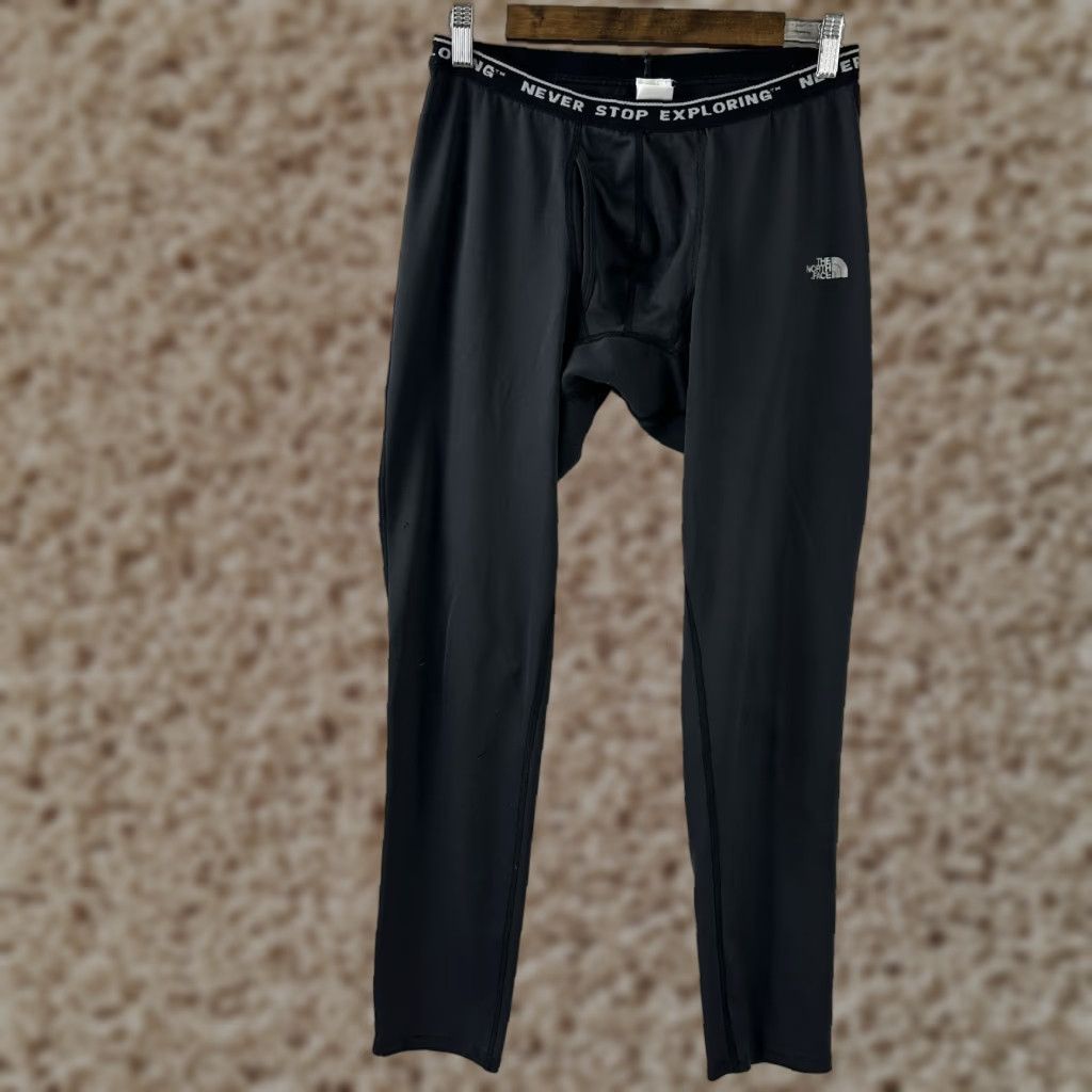 The North Face The North Face Pants Mens Small Black Base Layer Gym Workout Outdoors Leggings Size US 29 - 1 Thumbnail