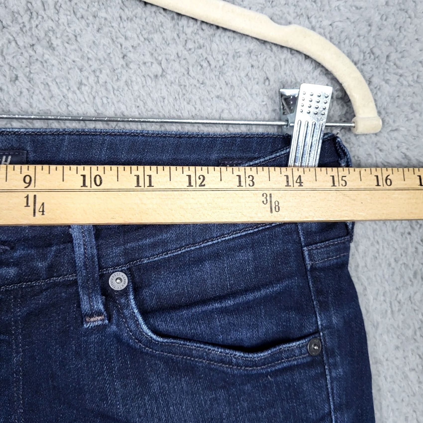 Citizens Of Humanity Citizen of Humanity Women's Skinny Jeans Size 27 Dark Blue Denim 5-Pocket Casual Jeans Size 27" / US 4 / IT 40 - 5 Thumbnail