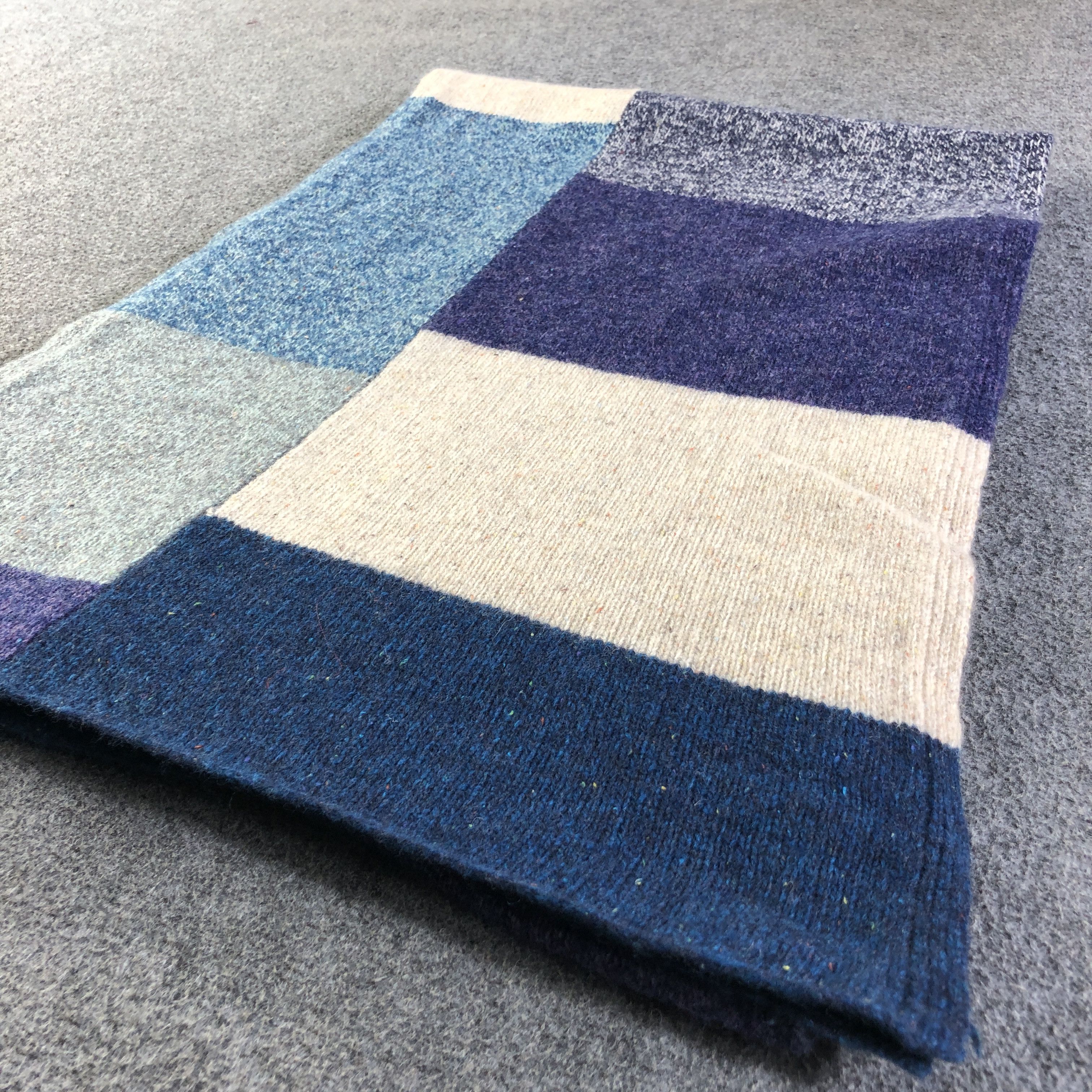 KEITAMARUYAMA Keita Maruyama Patches Wool Scarf Muffler V2759 Size ONE SIZE - 4 Thumbnail