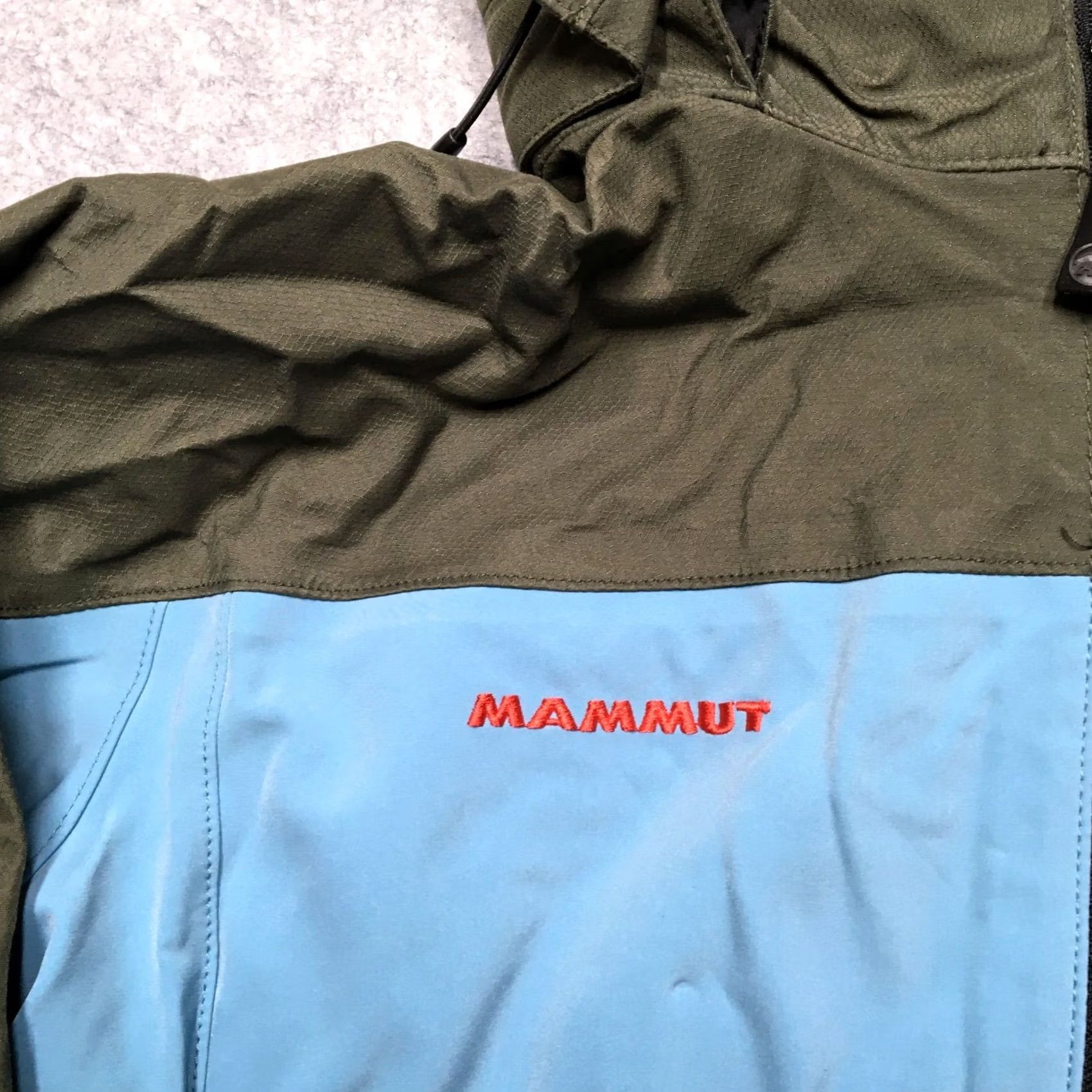 Mammut Mammut Softshell Jacket Womens L Blue Hooded Waterproof Logo Zip Jacket, Casual Outdoor Coat, Regular Size, Fall Winter Spring, Women Size L / US 10 / IT 46 - 4 Thumbnail