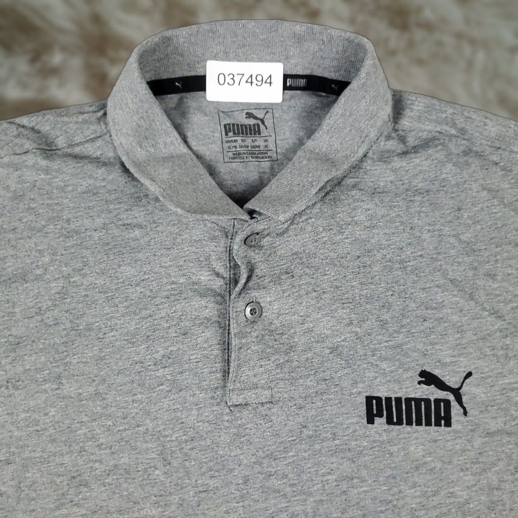 Puma PUMA Golf Polo Shirt Mens XL Gray Cotton Short Sleeve Polo Adult Casual Ready-to-Wear Sportswear Golf Shirt Size US XL / EU 56 / 4 - 1 Thumbnail