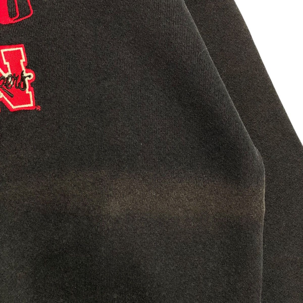 Other Vintage 90s Nebraska Huskers Sweatshirt Crewneck Logo Black Size US L / EU 52-54 / 3 - 6 Thumbnail