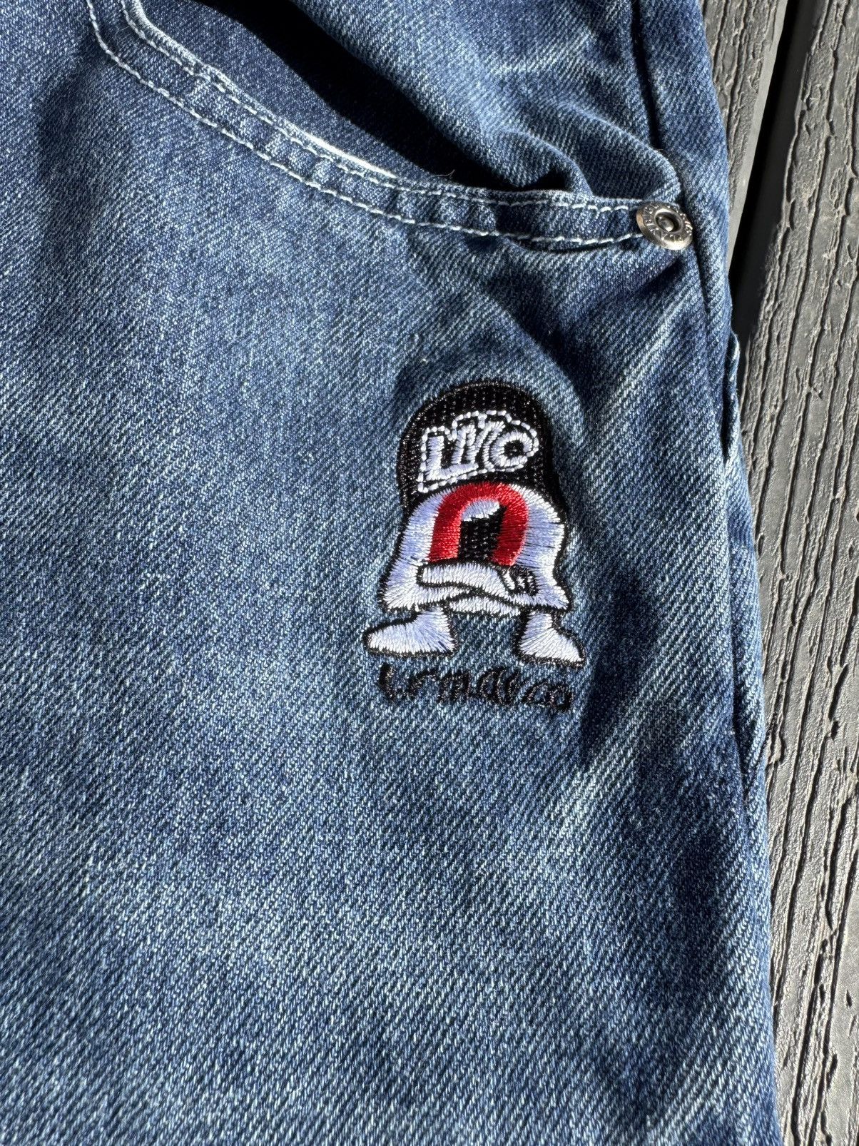 Other Blue streetwear jeans with embroidery 32-32 Size US 32 / EU 48 - 2 Thumbnail