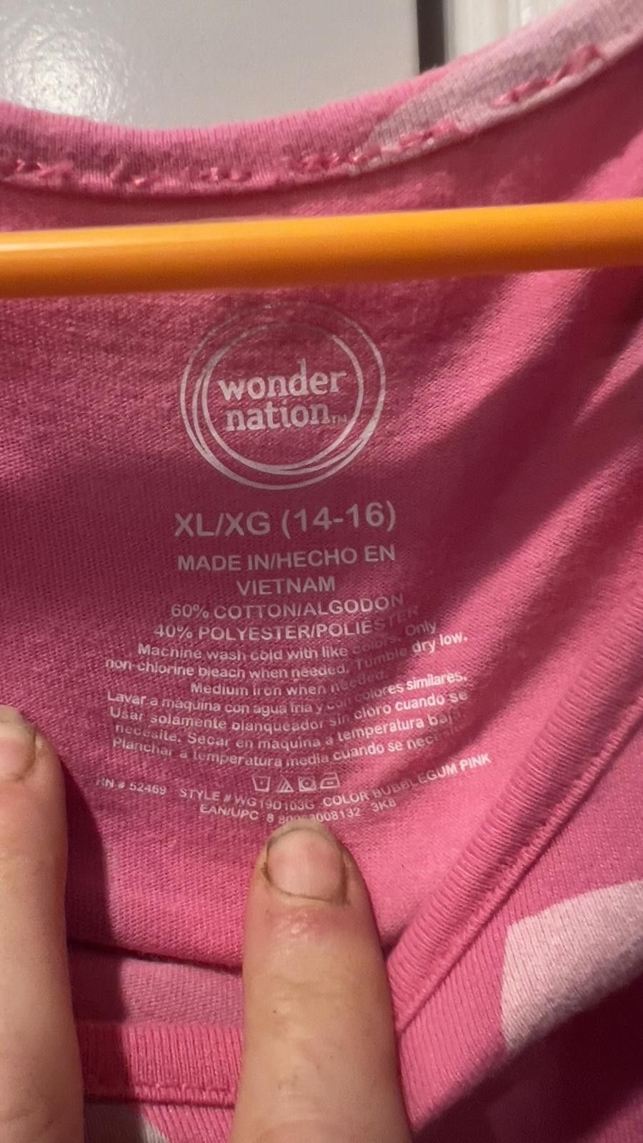 Other Wonder Nation Pink Heart Print Dress - Size XL/XXG Size XL / US 12-14 / IT 48-50 - 3 Thumbnail